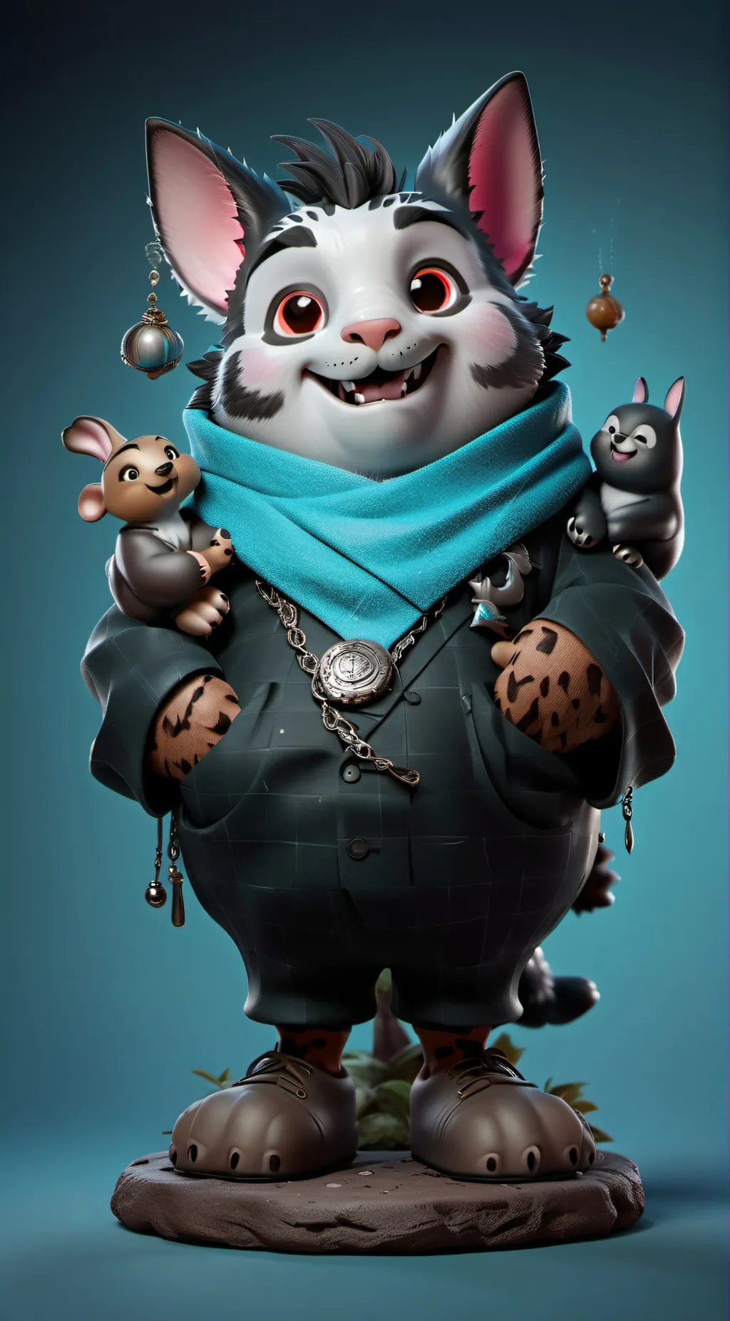 ai character: Catnap  background