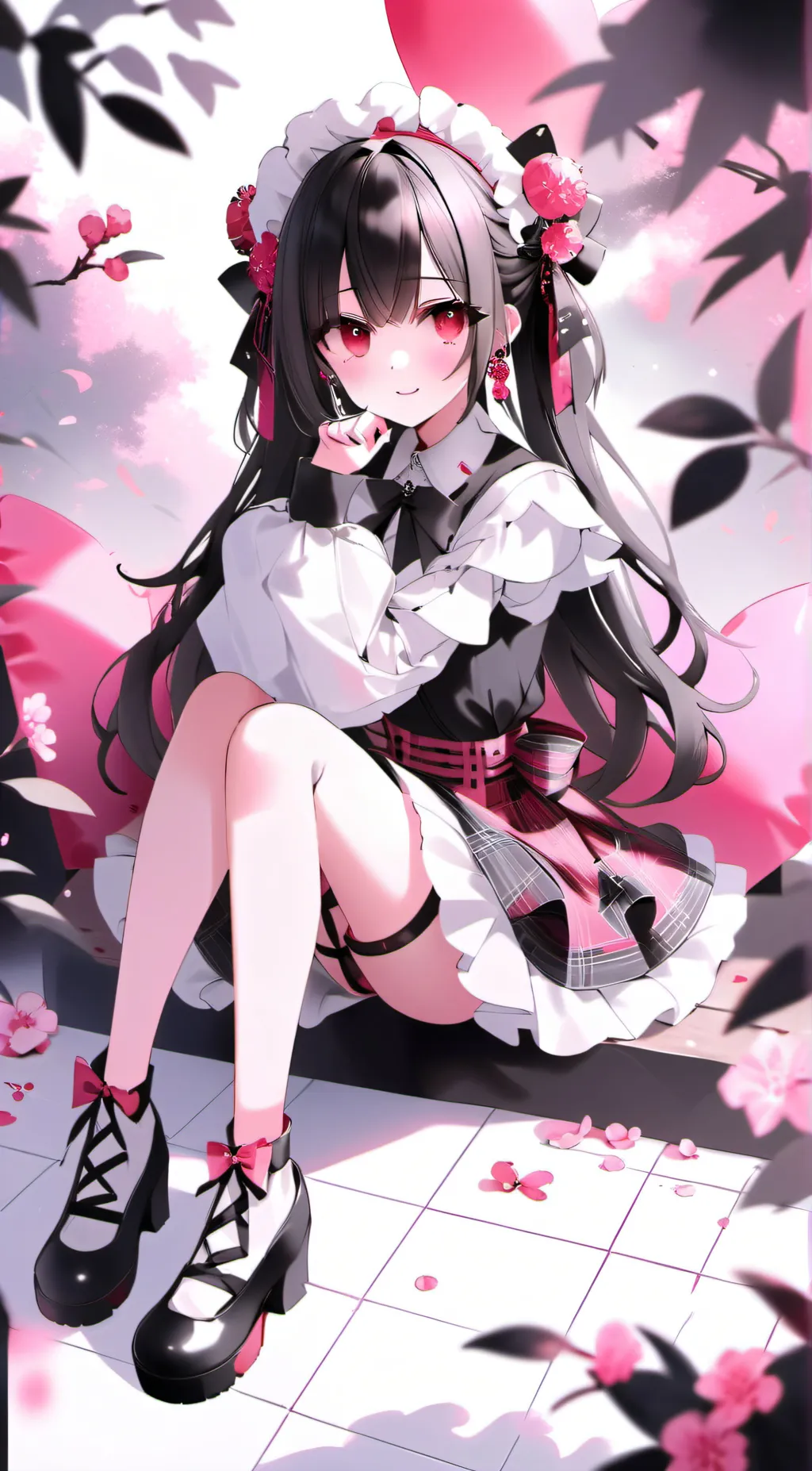 ai character: mina background