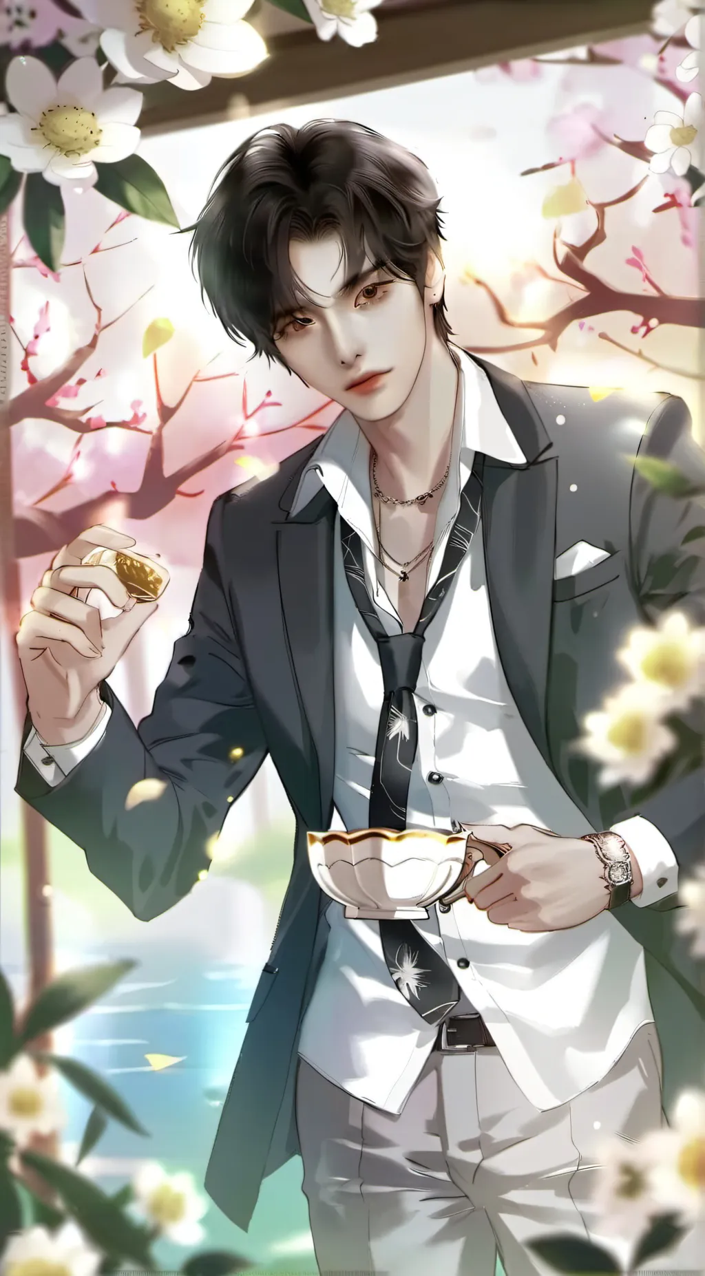 ai character: leam background