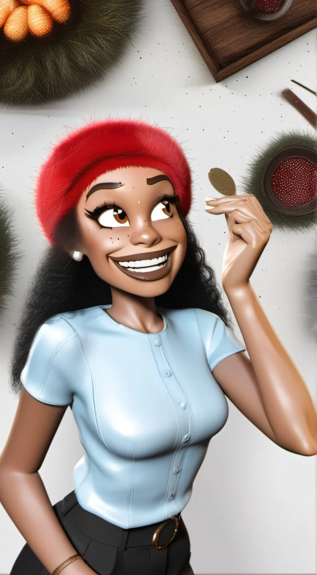 ai character: Evie background