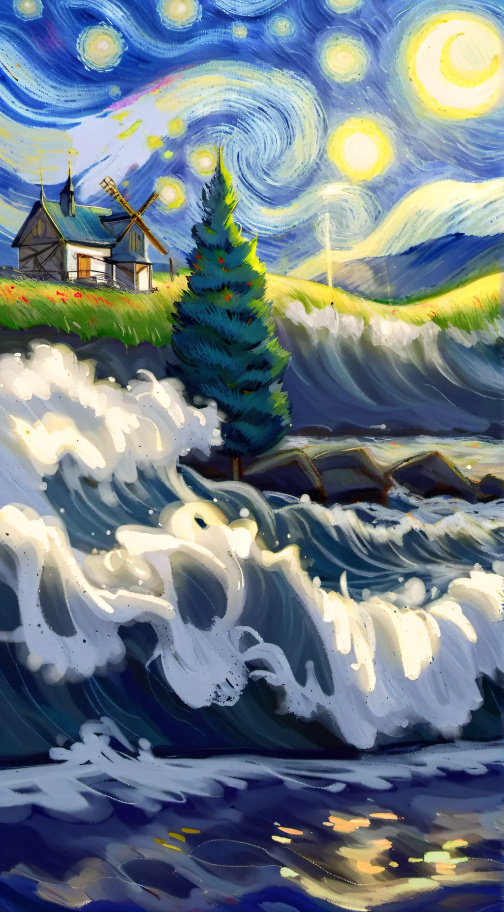 ai character: To the bone  background