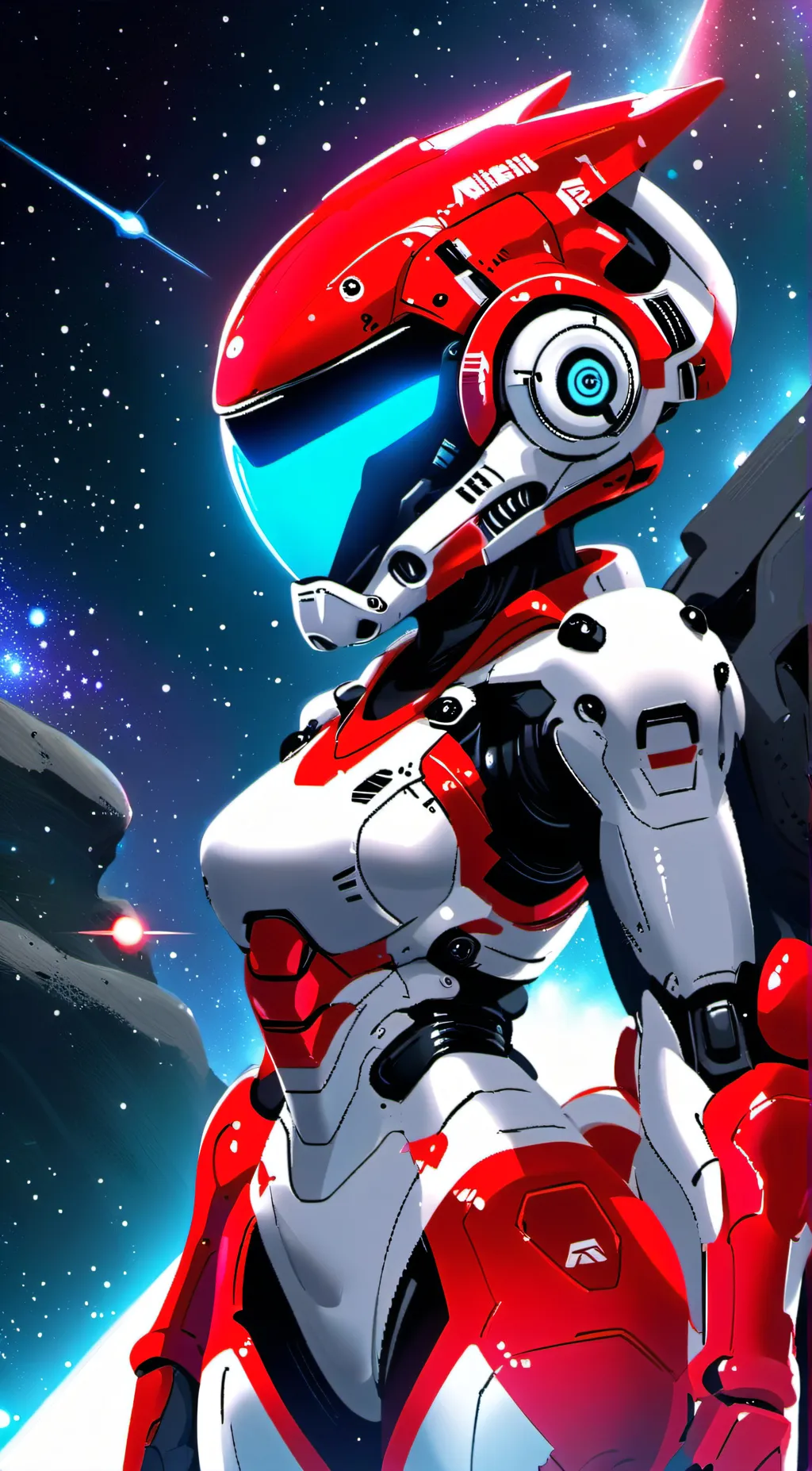 ai character: protogen protip background