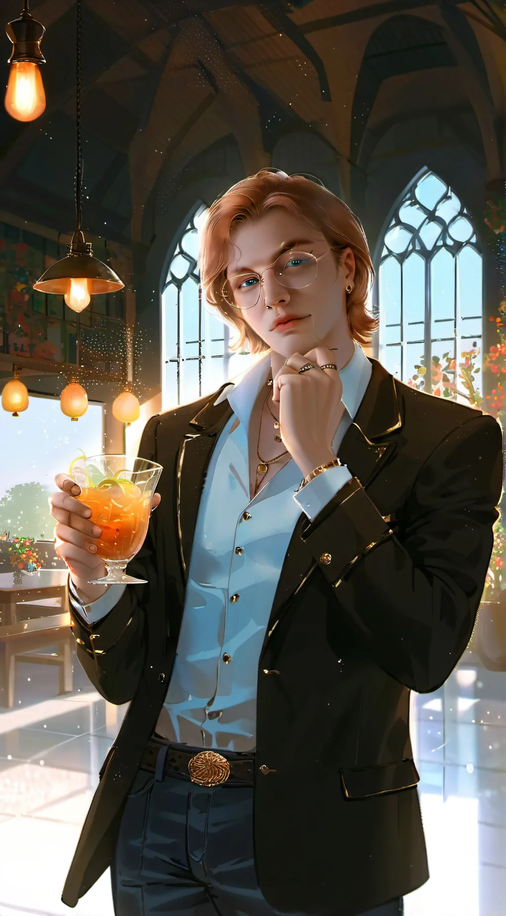 ai character: Alex background