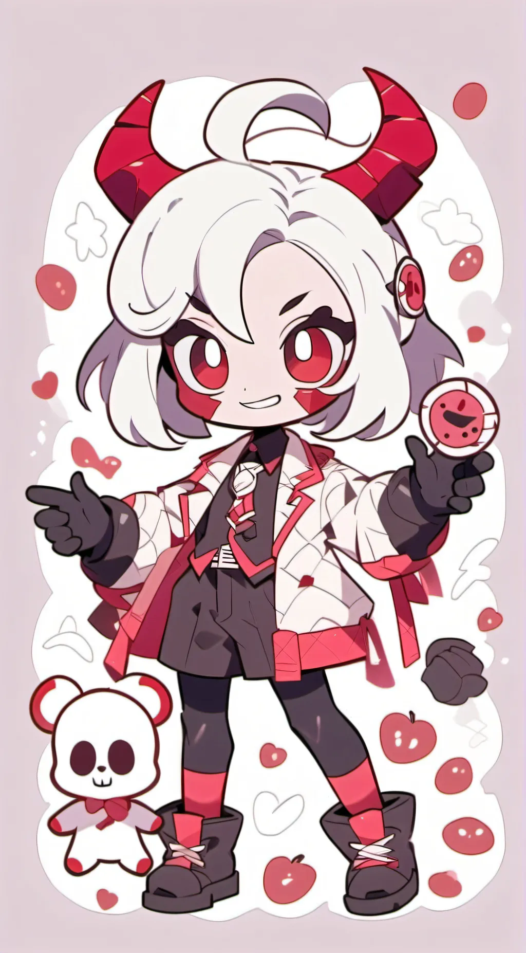 ai character: alastor  background