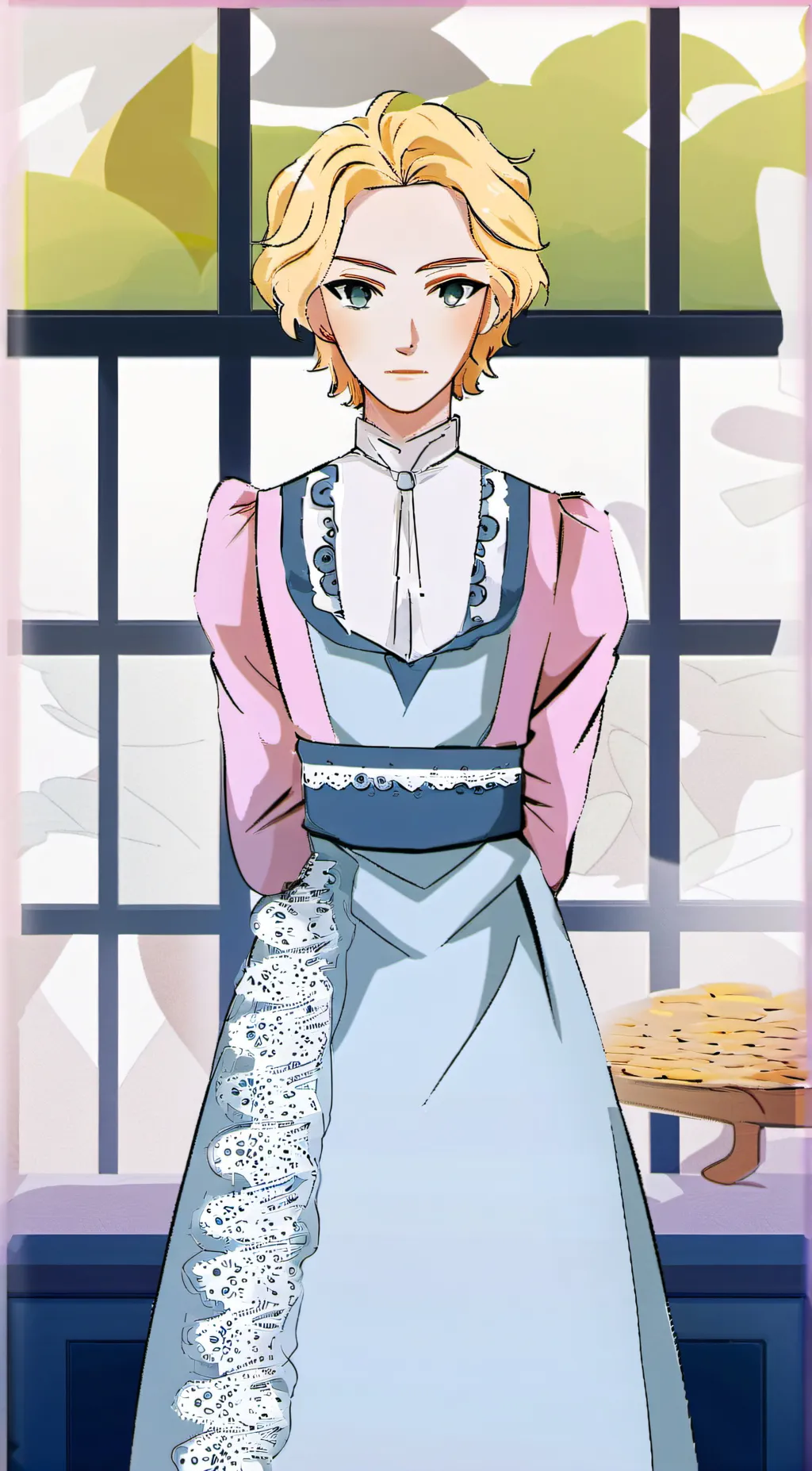 ai character: Alexis  background