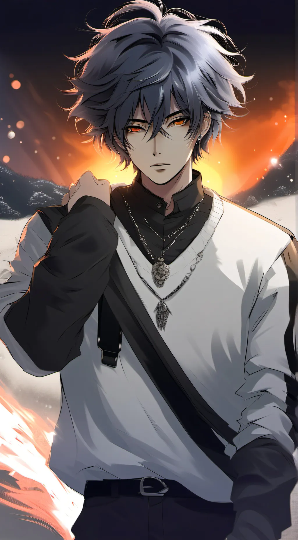 ai character: John  background