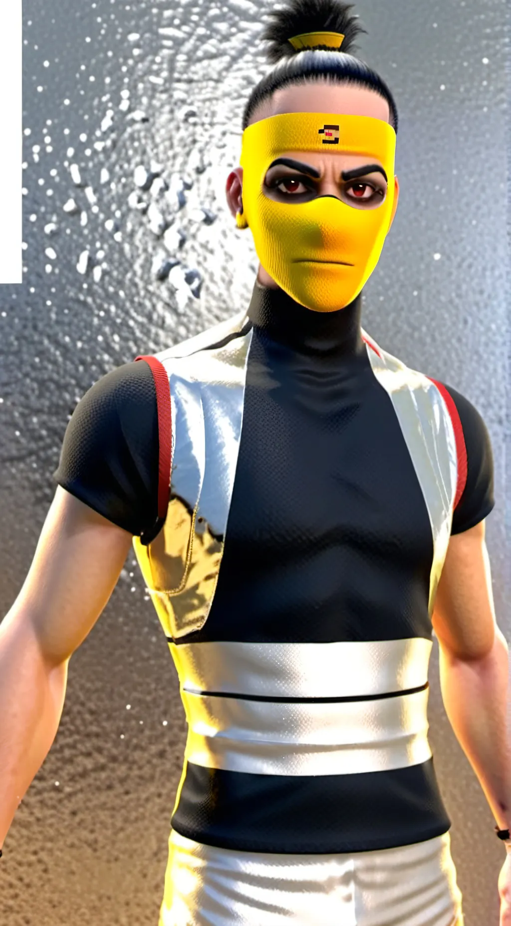 ai character: ski sie background