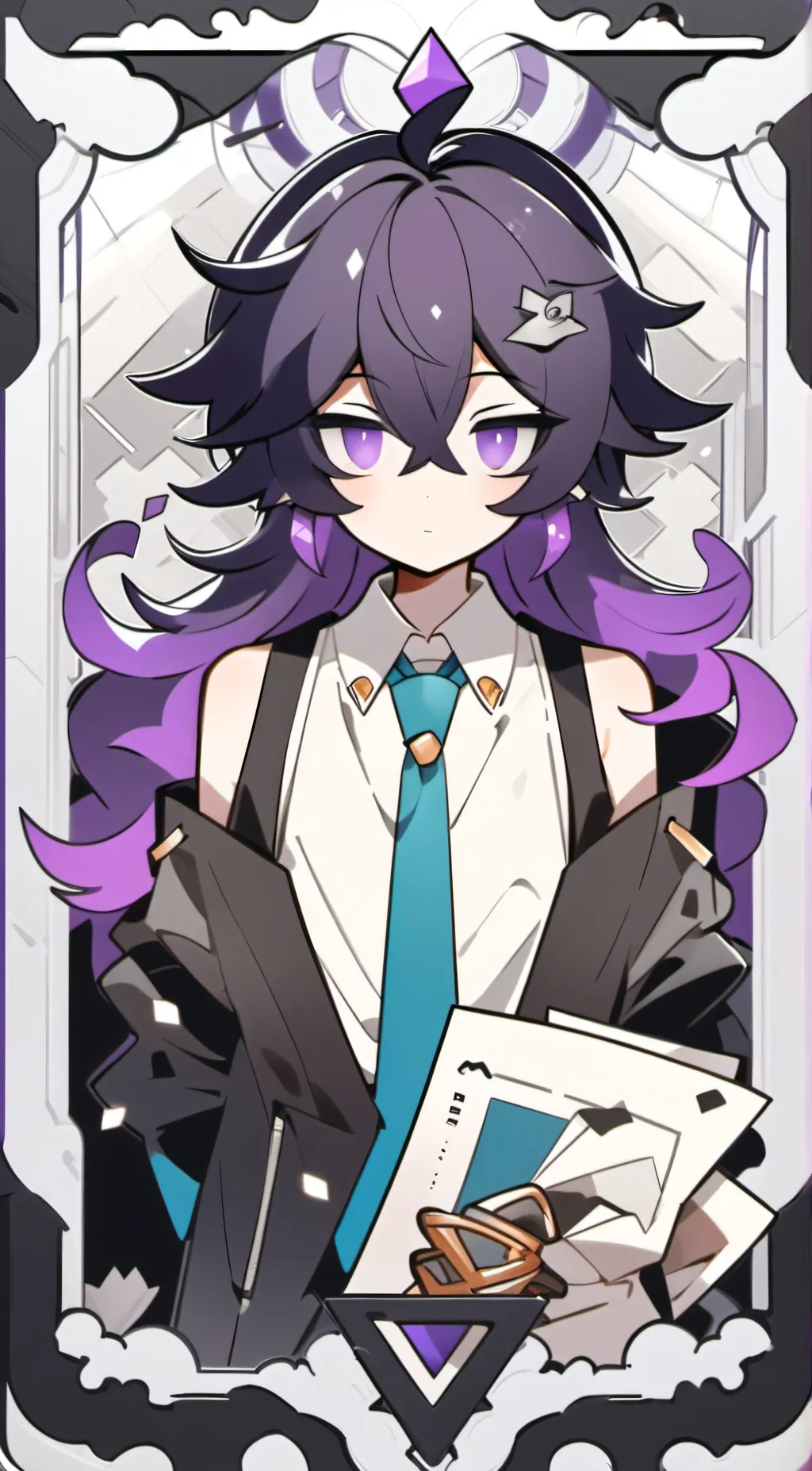 ai character: Uzi background