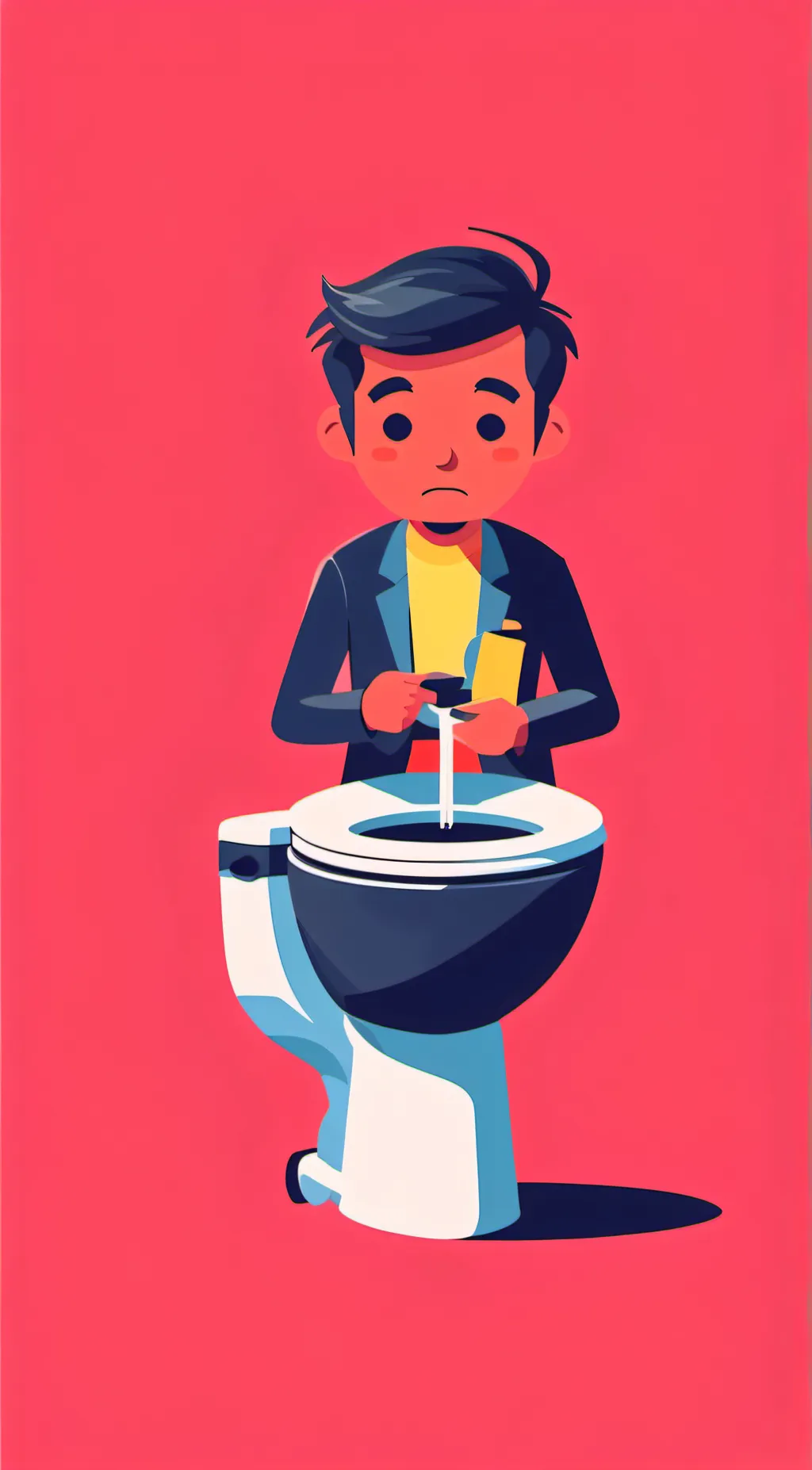 ai character: skibbidi toilet  background