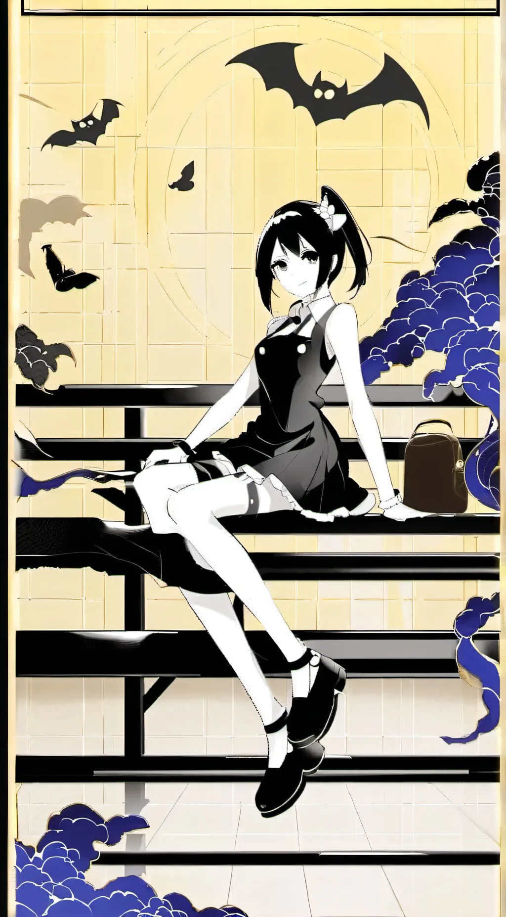 ai character: Serena background