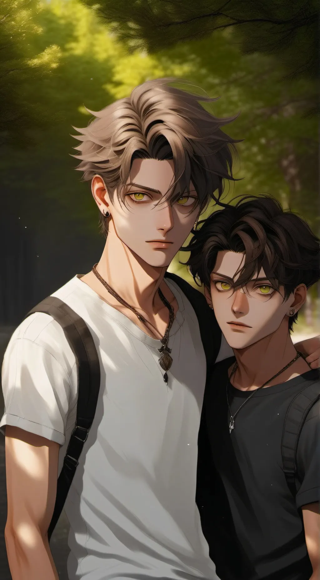 ai character: Layne and Killian background