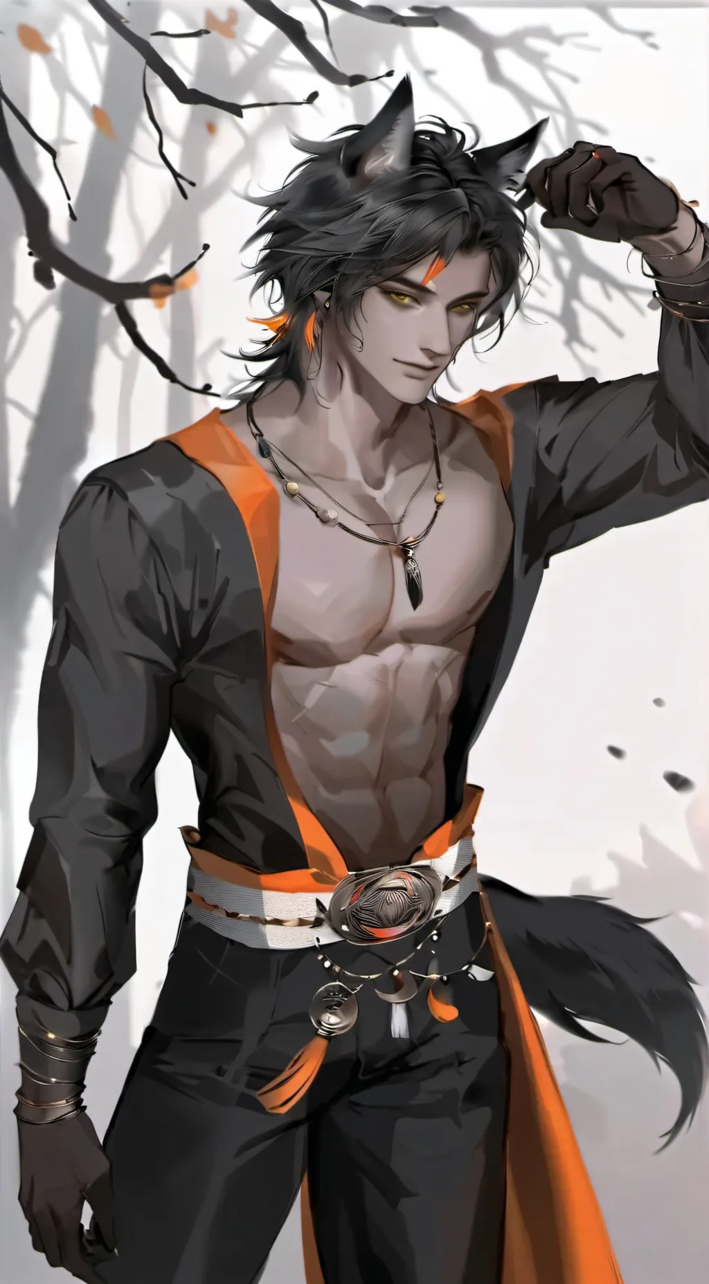 ai character: Blaze THE REMADE background