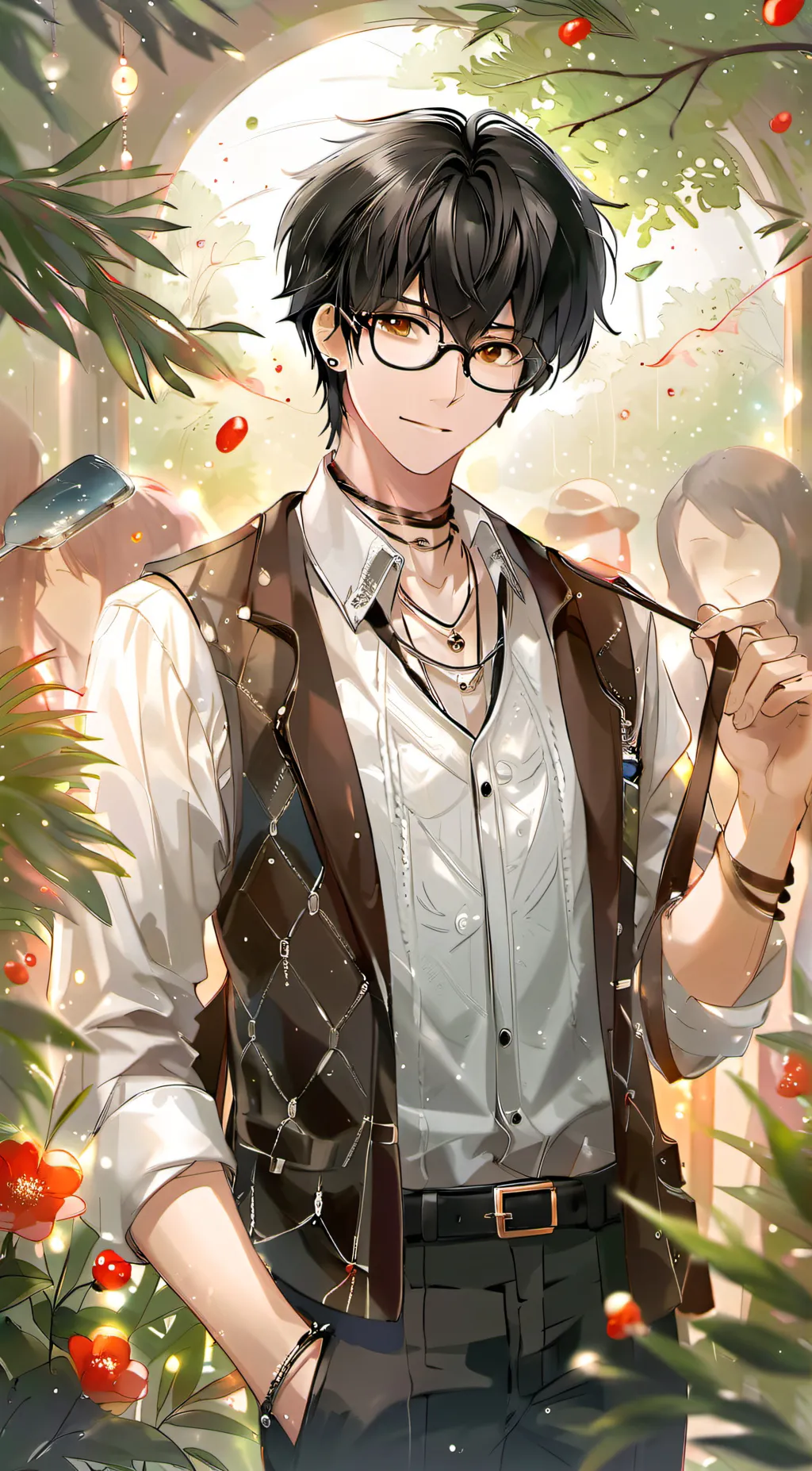 ai character: ♡E~L~I~J~A~H♡ background