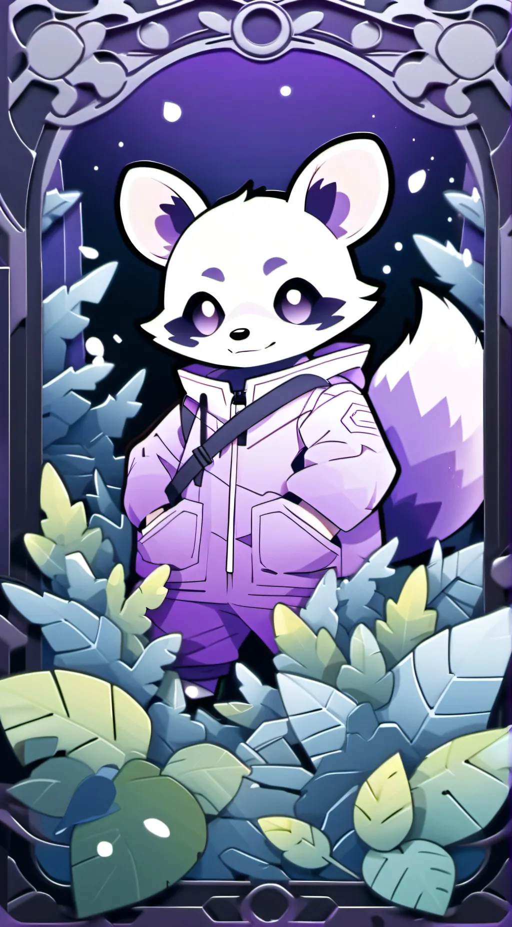 ai character: Lunar background