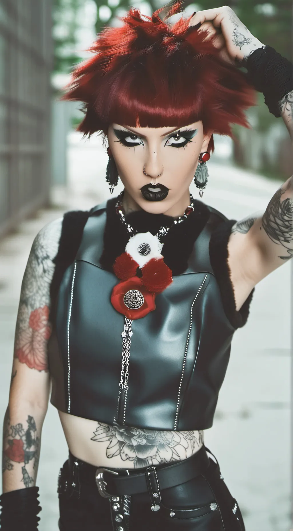 ai character: Caroline Carr background