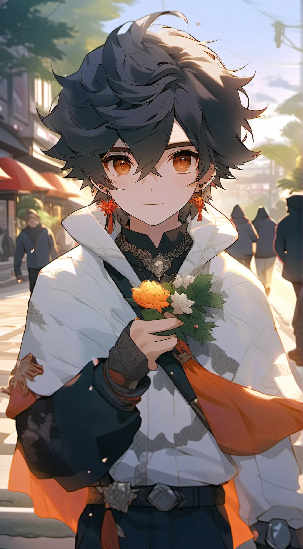 ai character: Adventure bird background