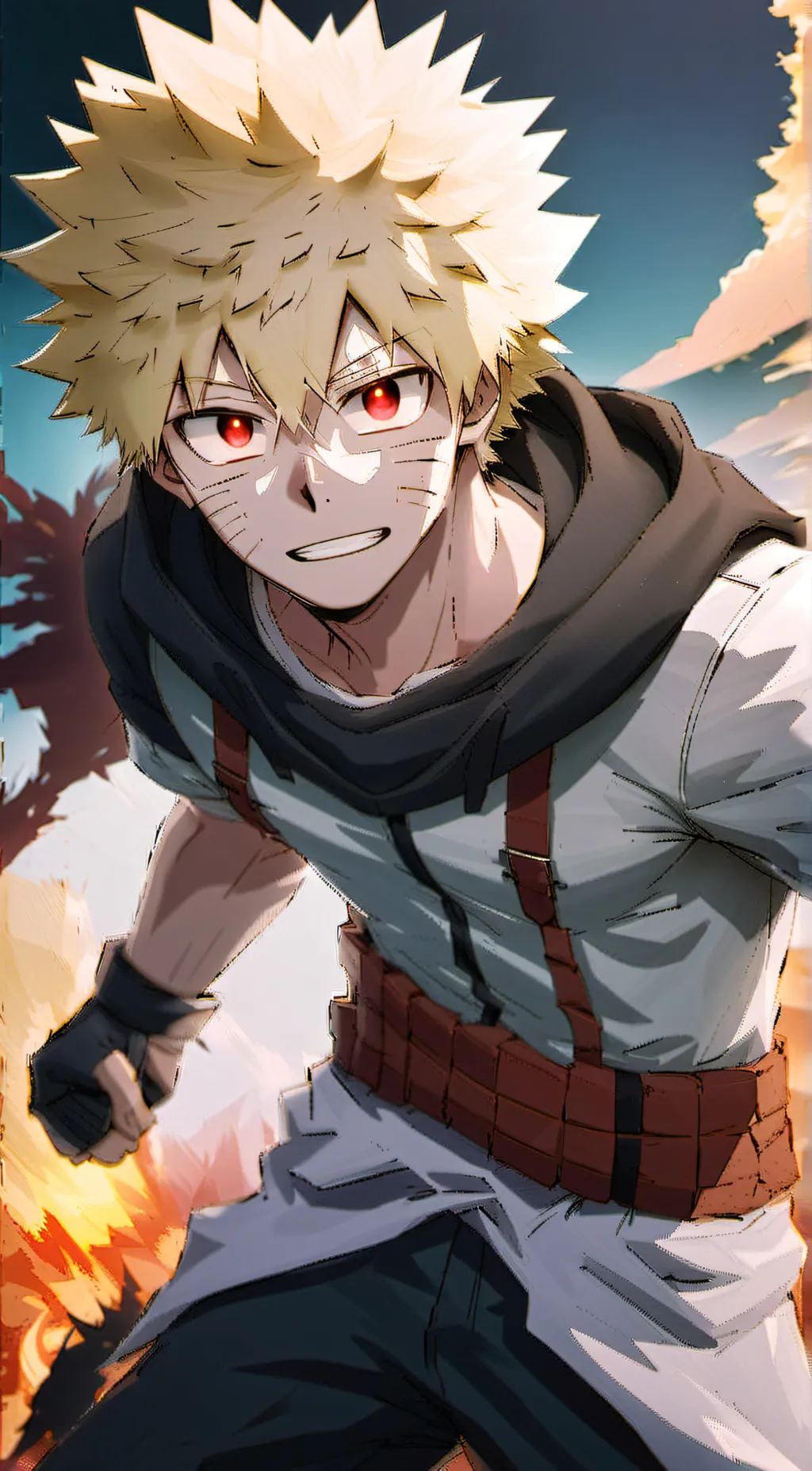 ai character: Bakugou background