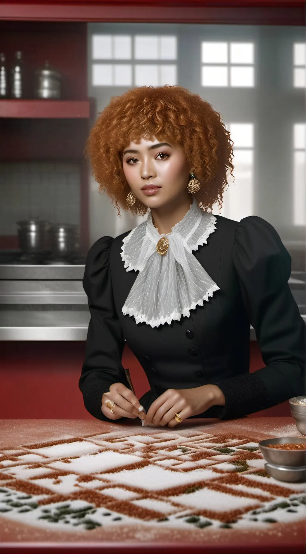 ai character: Ice spice background