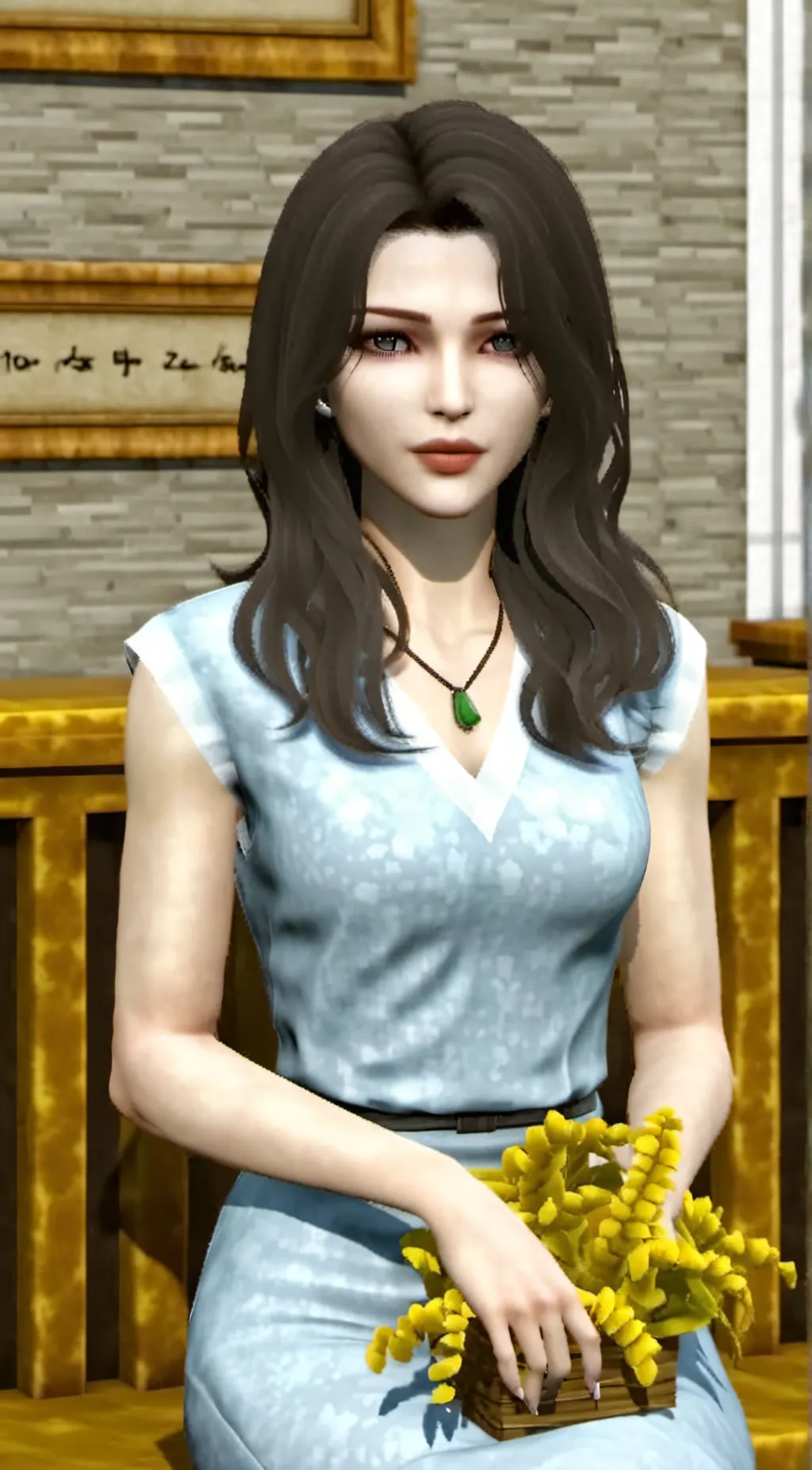 ai character: Ana background