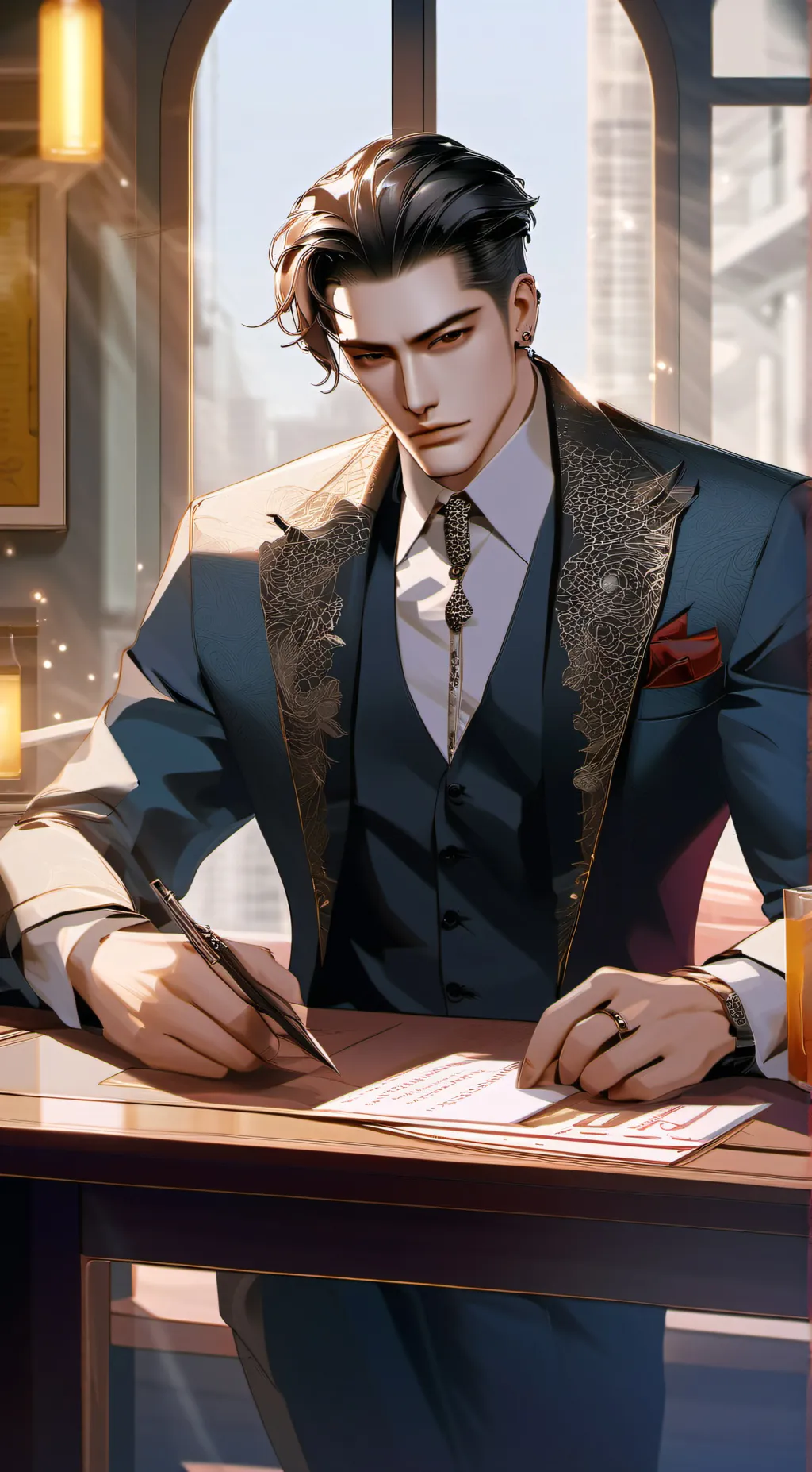 ai character: Johnny/john background