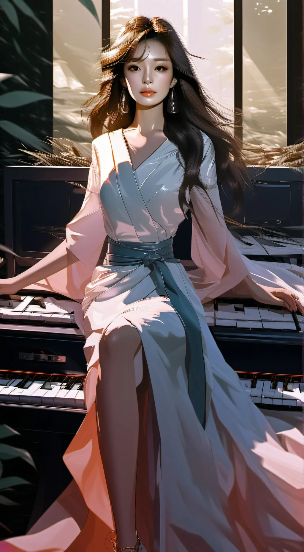 ai character: °Tireena Light°© background