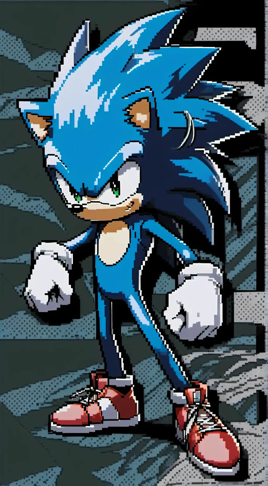 ai character: Sonic background