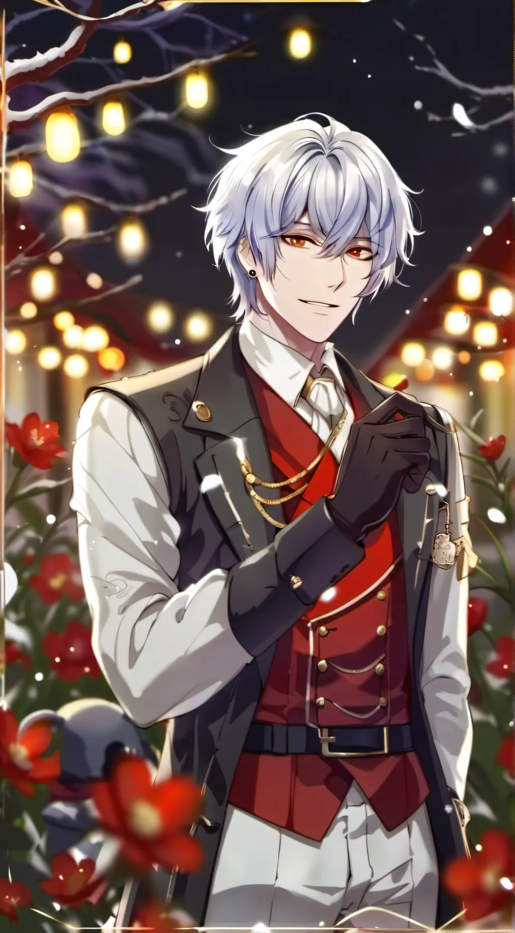 ai character: Sebastian  background