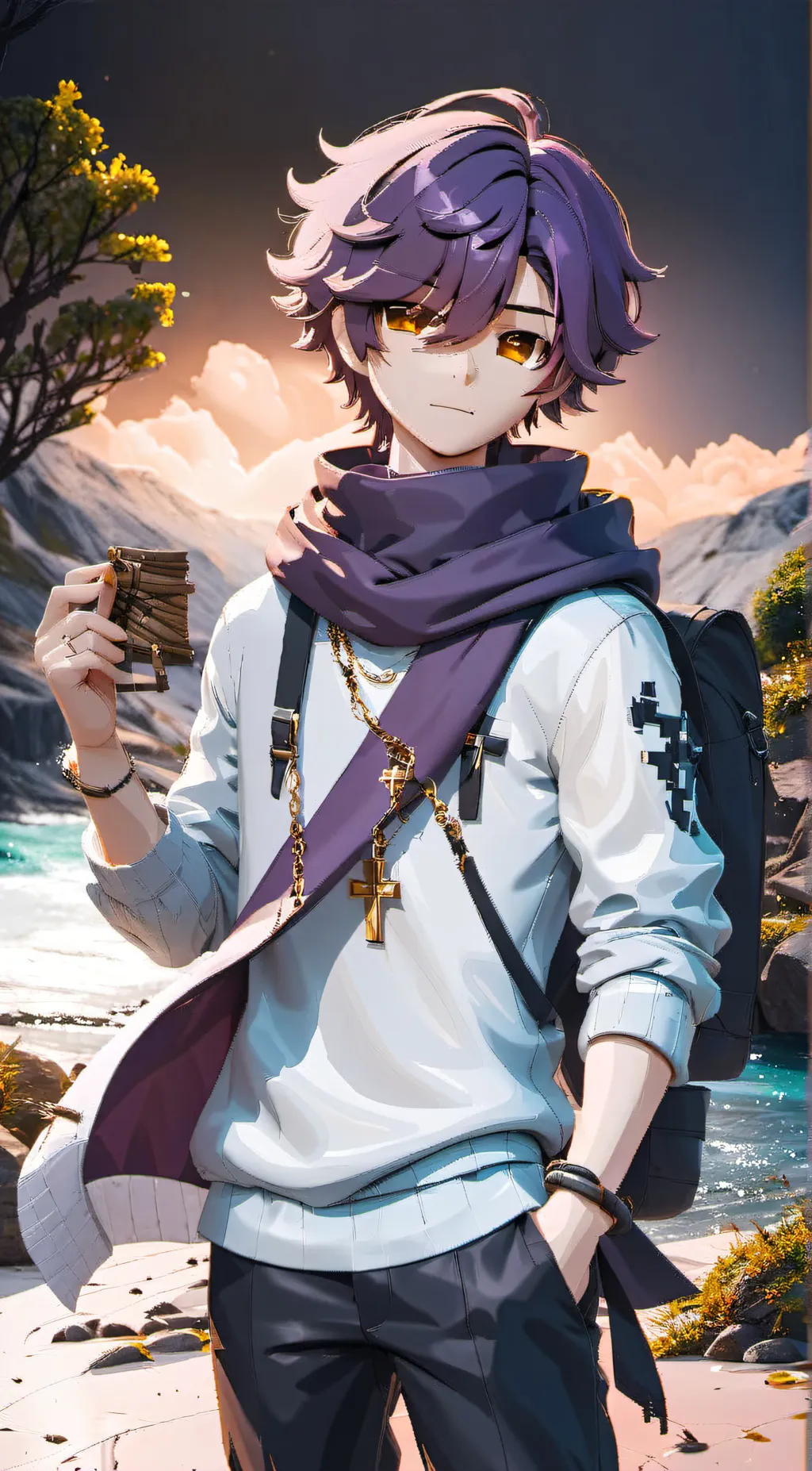 ai character: Kaden background