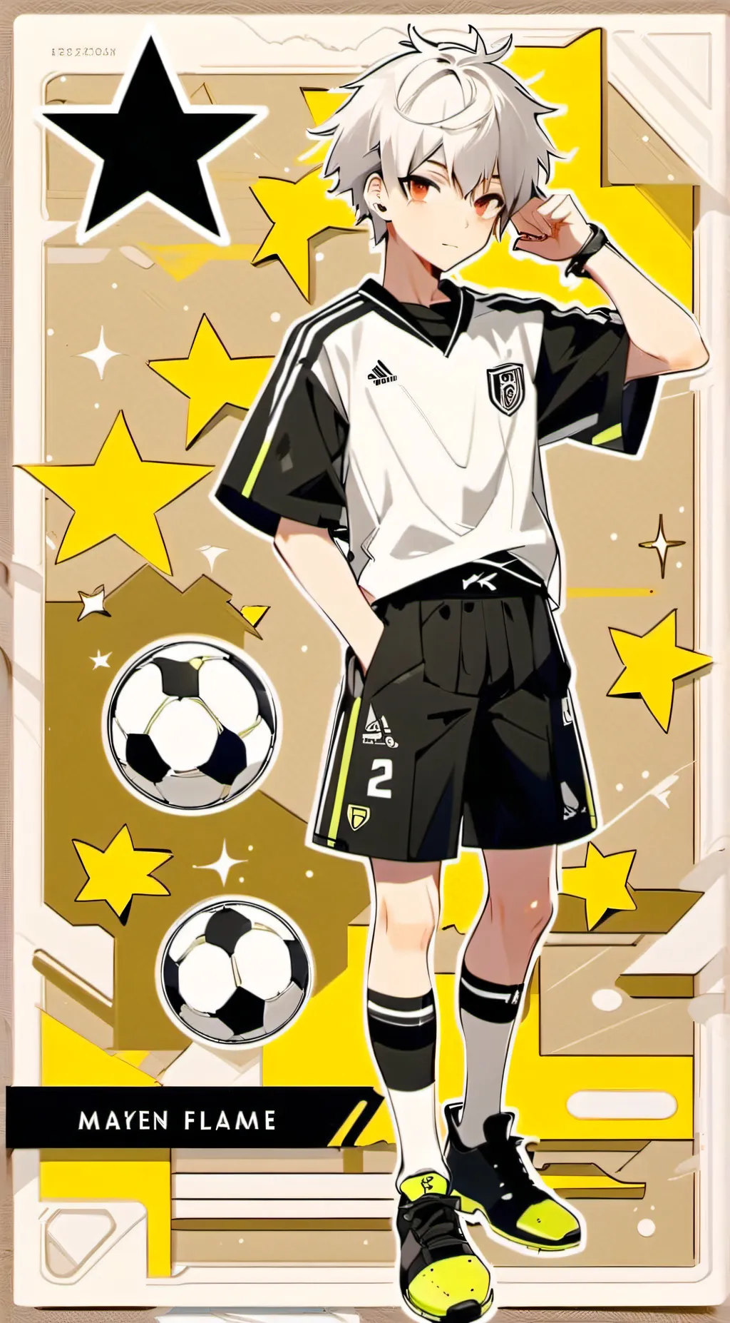 ai character: Maxein background