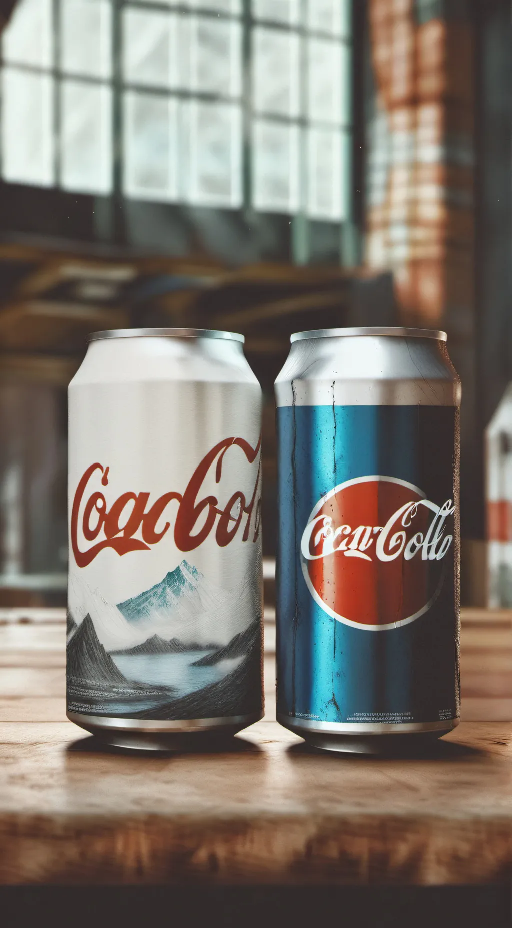 ai character: coke vs pepsi background