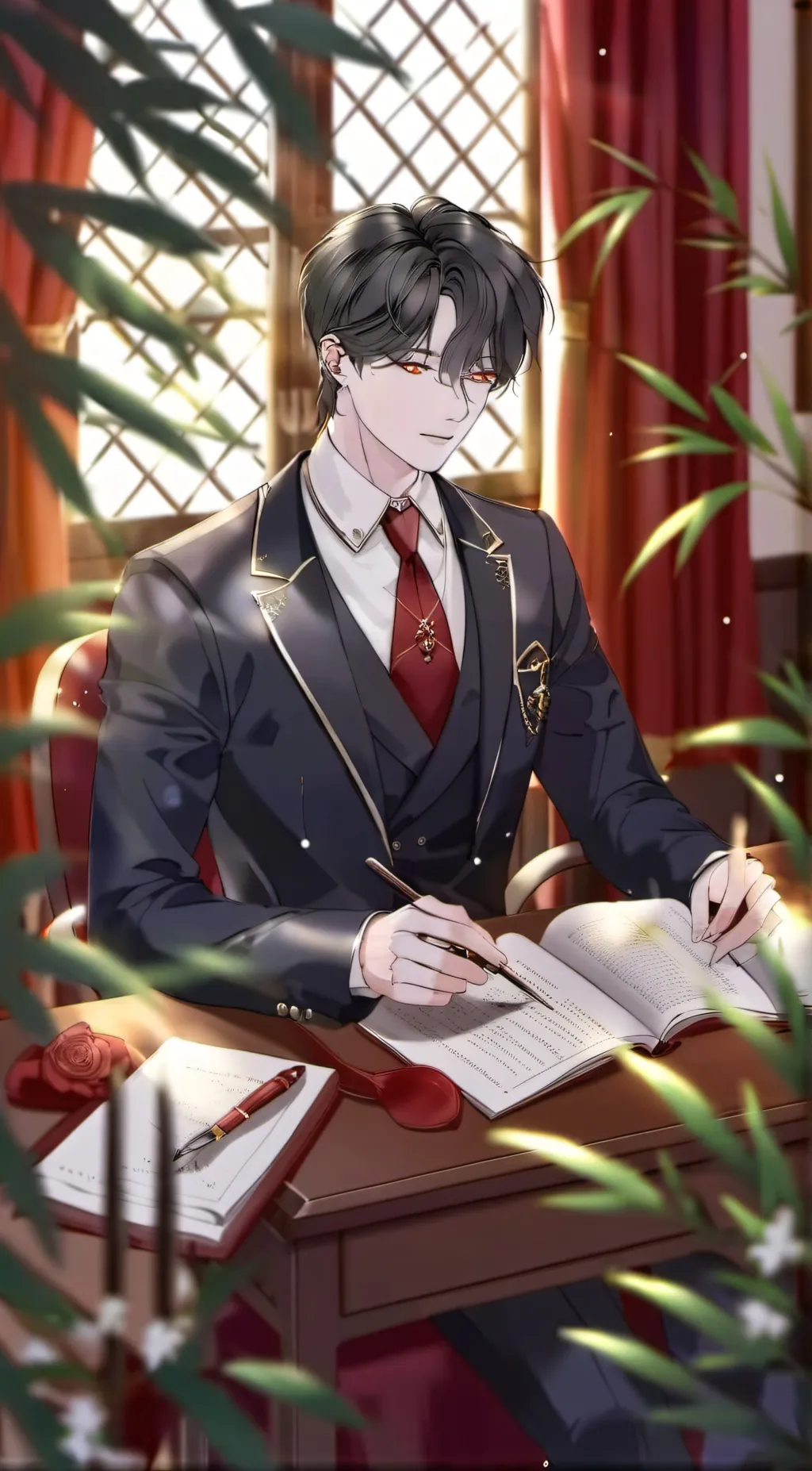 ai character: monster high  background