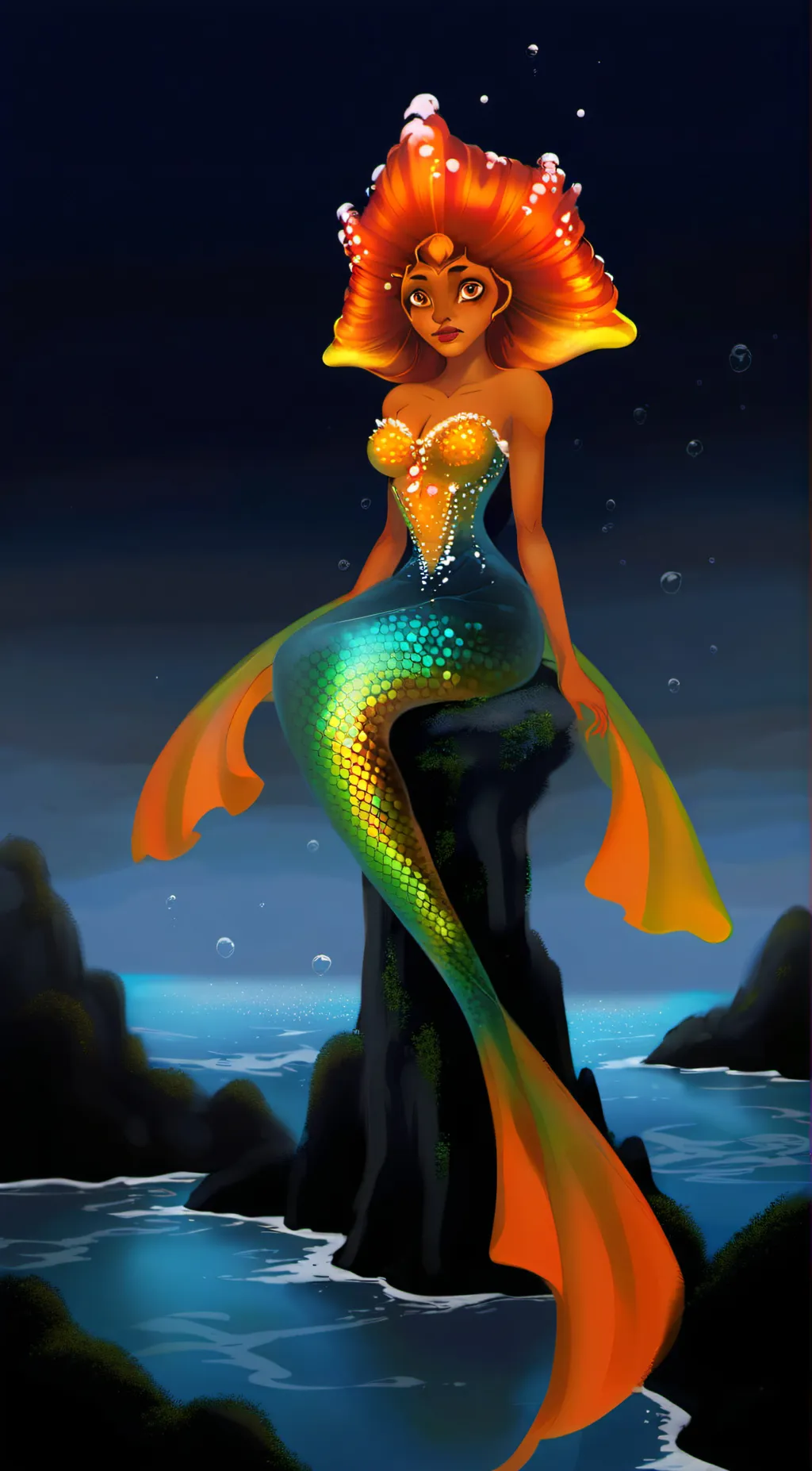 ai character: mer eclipse  background