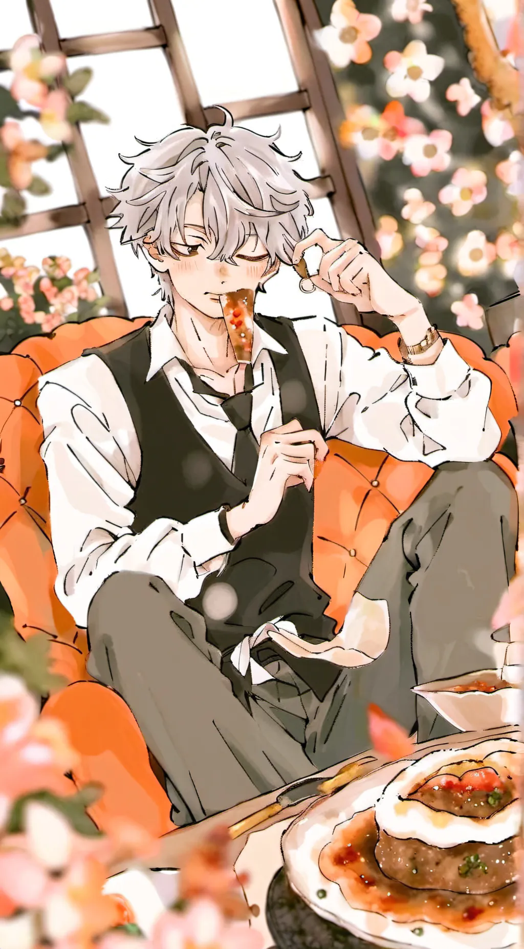 ai character: samei×mistur~e background