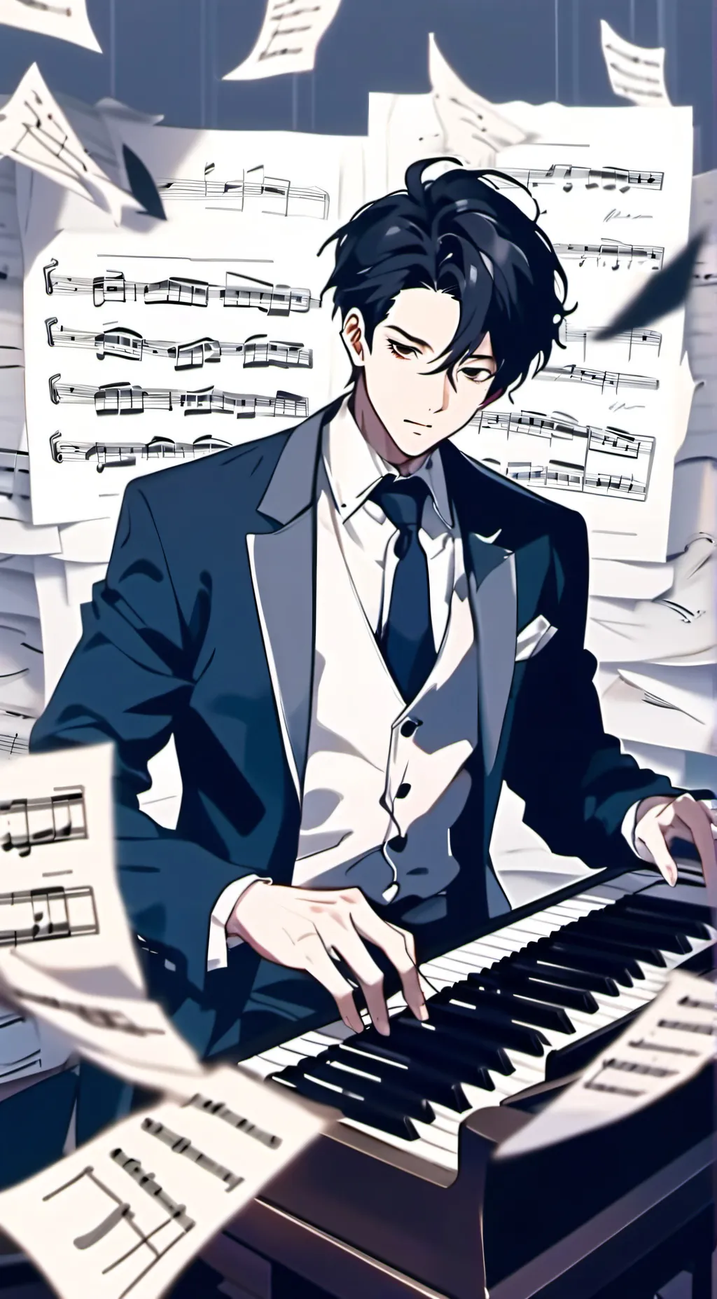 ai character: Liam background