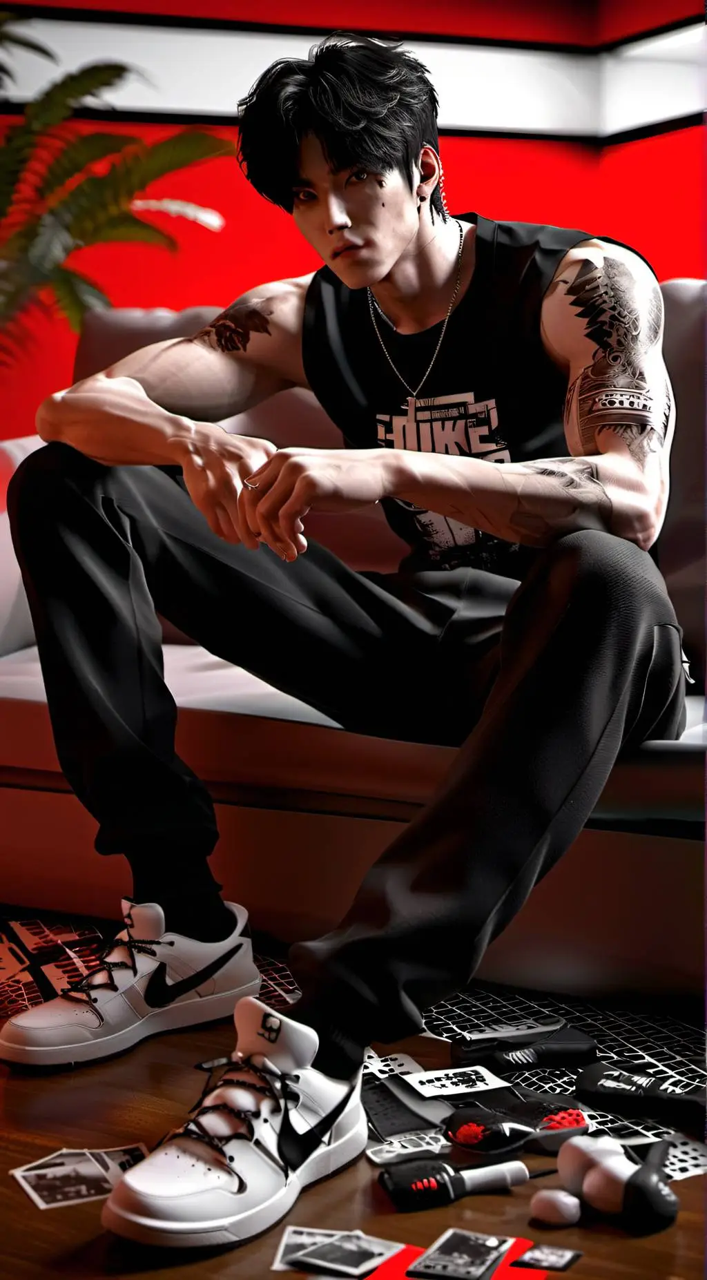 ai character: ☆Jae-Min☆ background