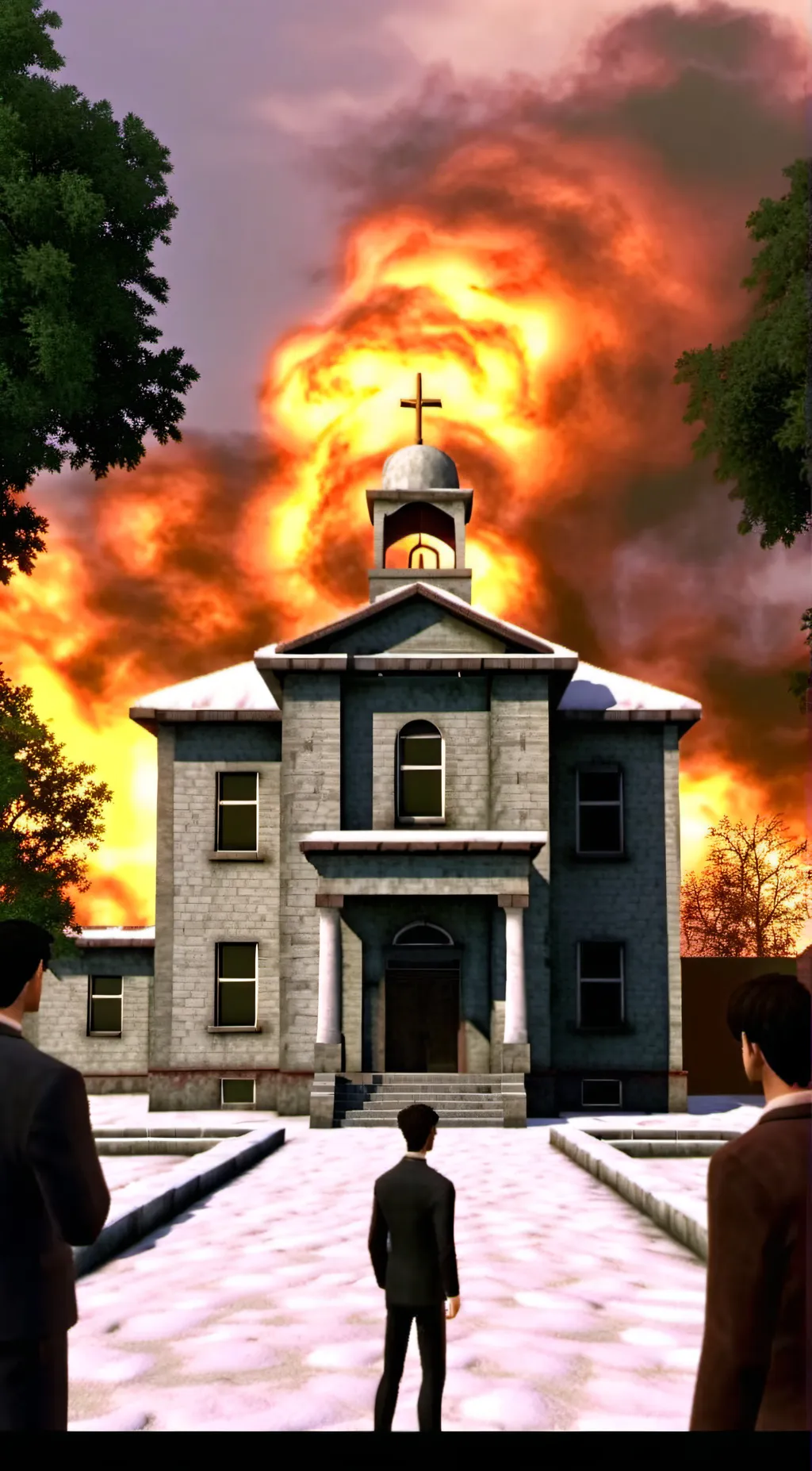 ai character: finish the lyrics  background