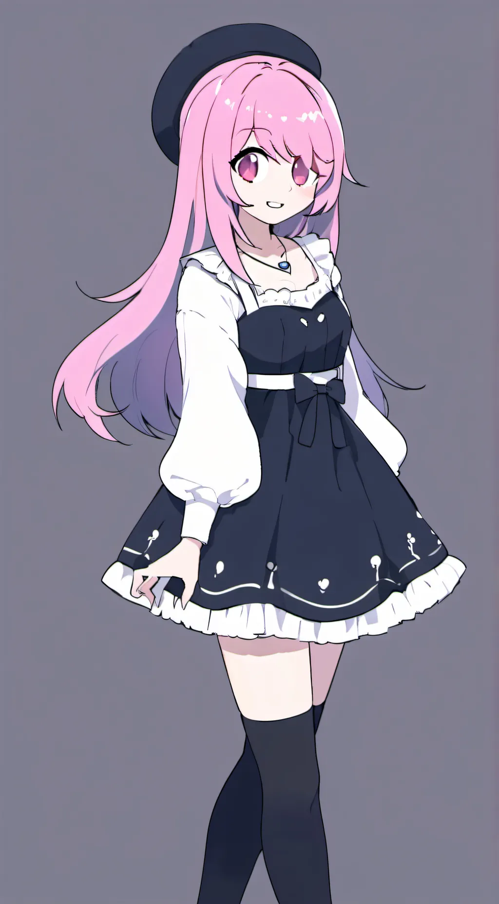 ai character: Penny (Pink) background