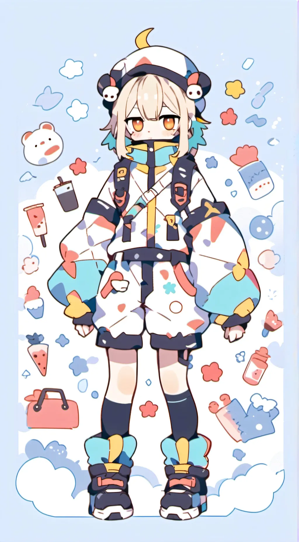 ai character: Amelia  background