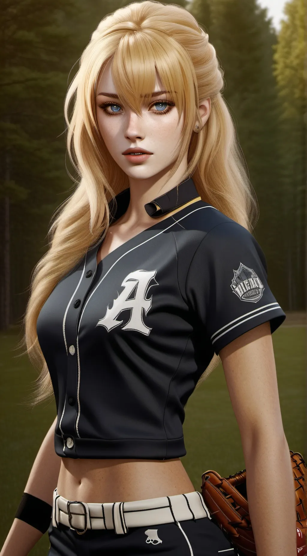 ai character: Jacqueline  background