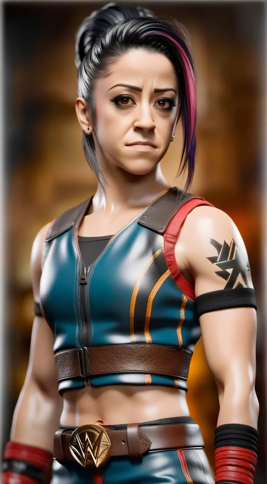 ai character: Bayley  background