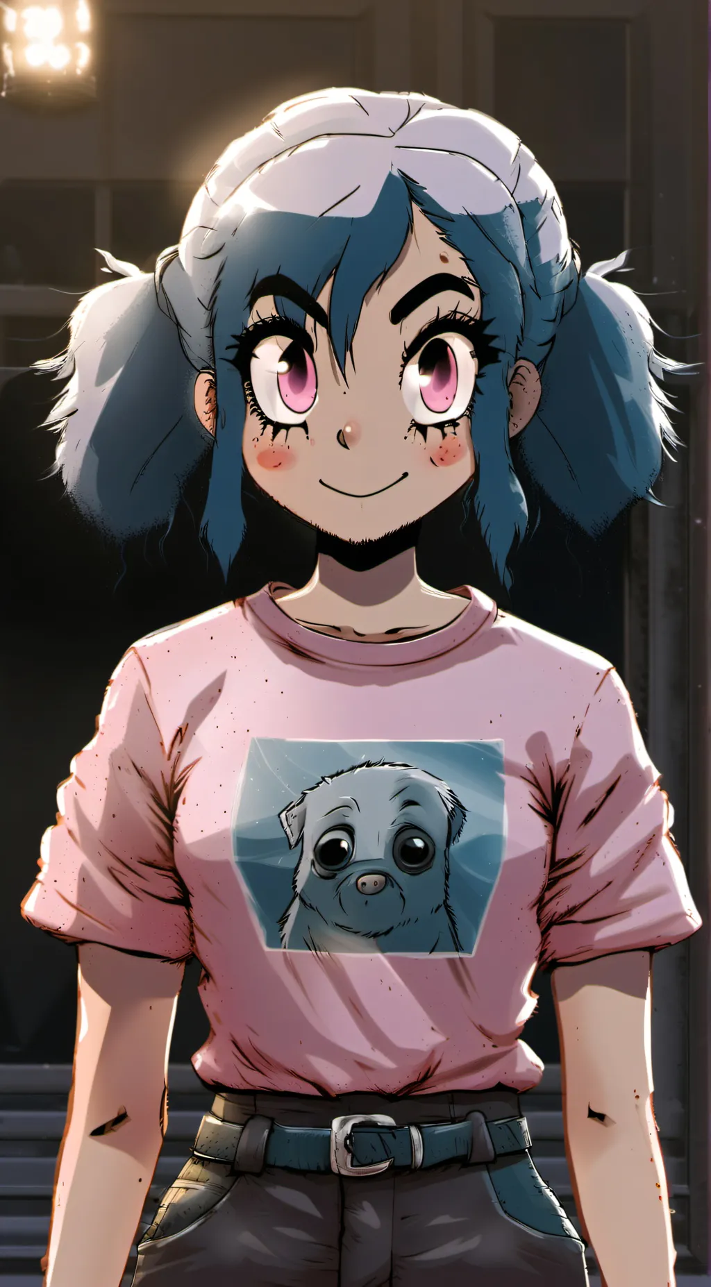 ai character: Lacey background