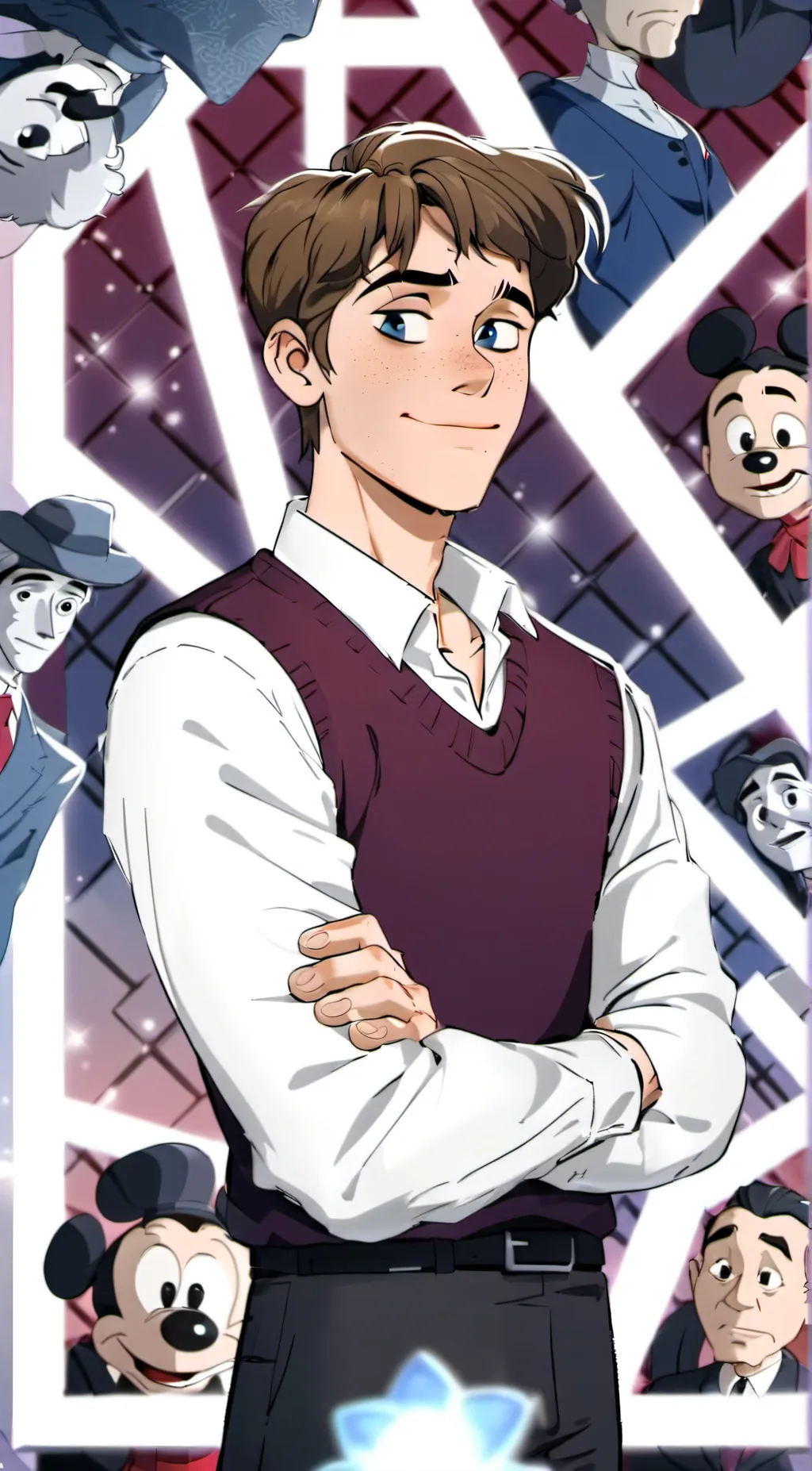 ai character: Bradley background