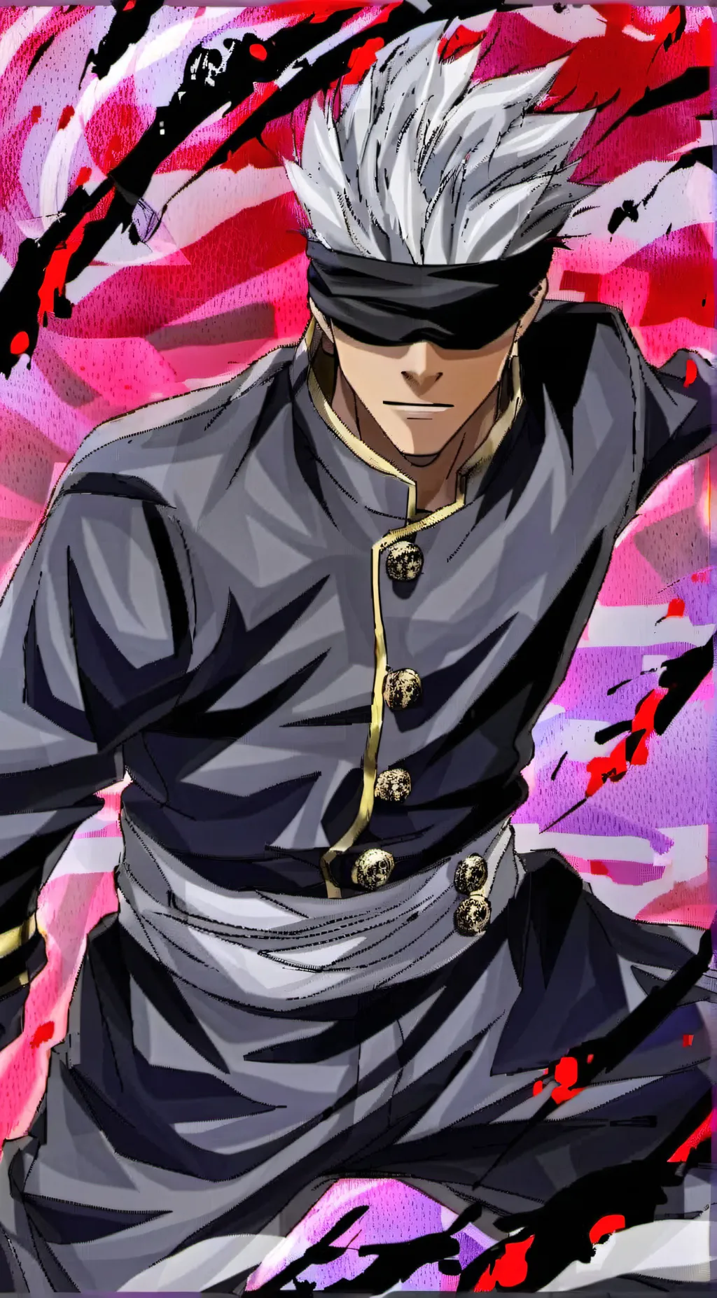 ai character: gojo background