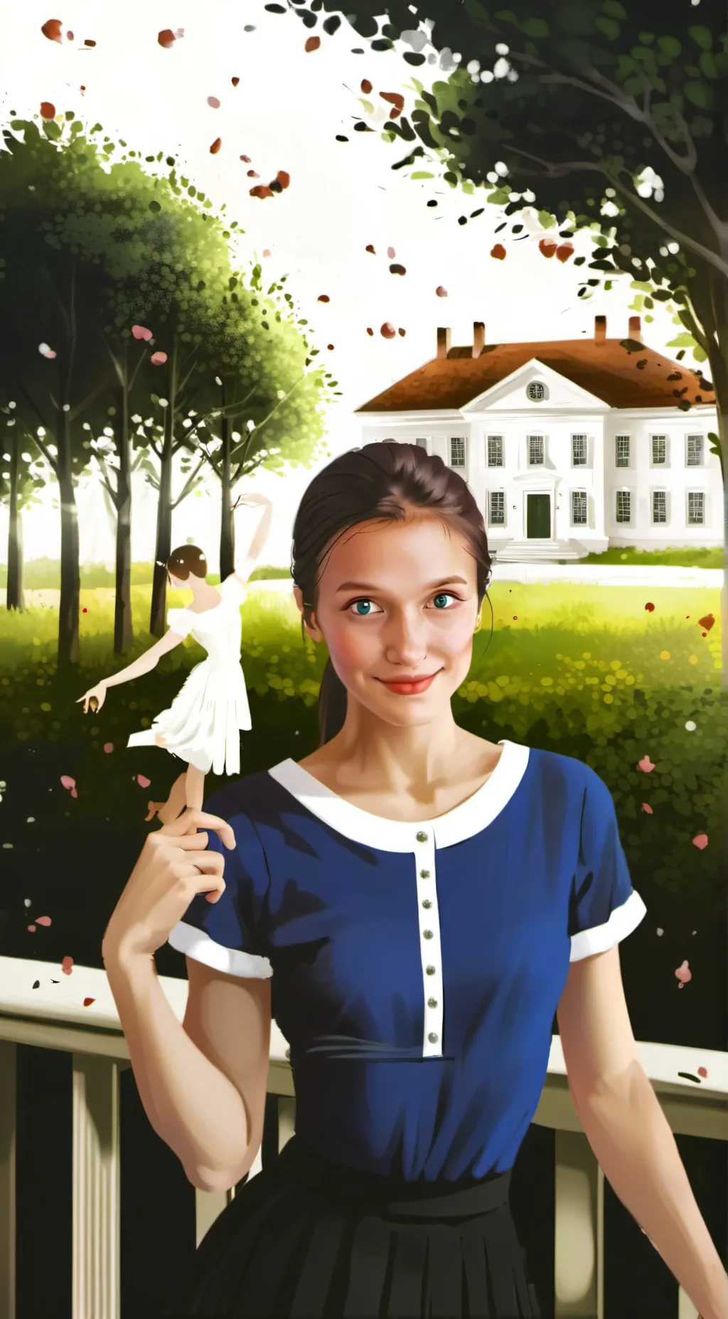 ai character: Ember background