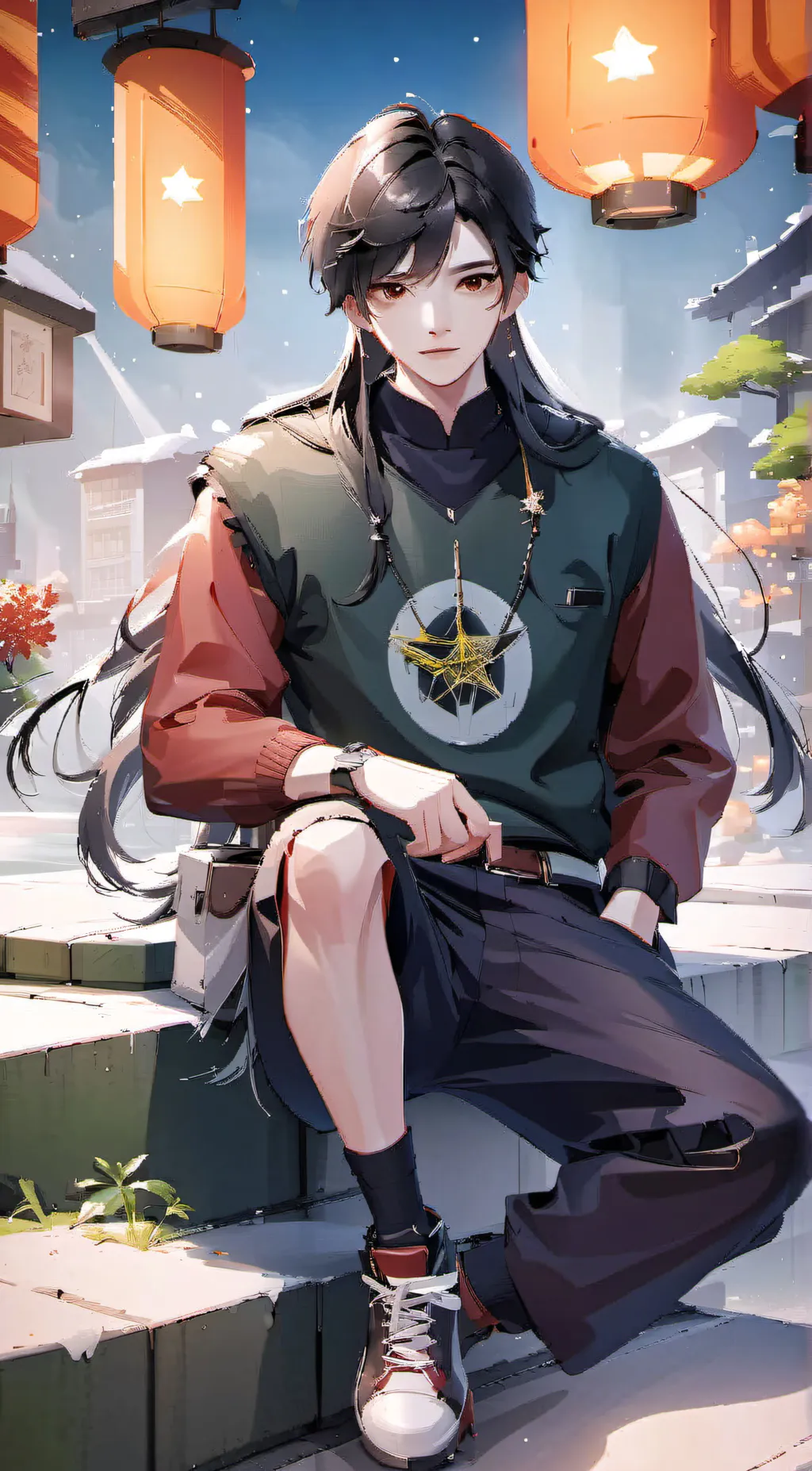 ai character: Ryan  background