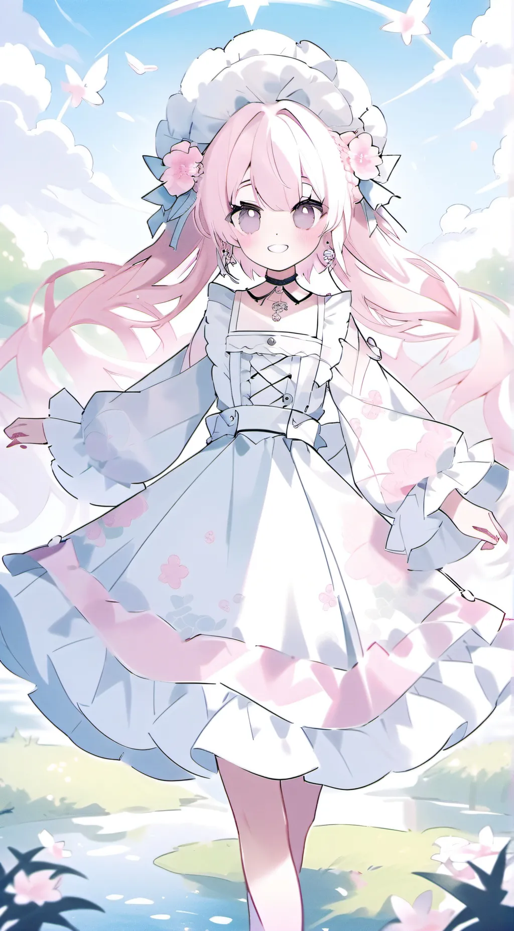 ai character: Newgirlmakingfpe!! background