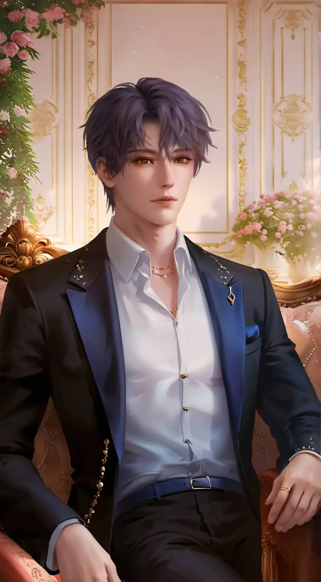 ai character: Rayn Bloom  background