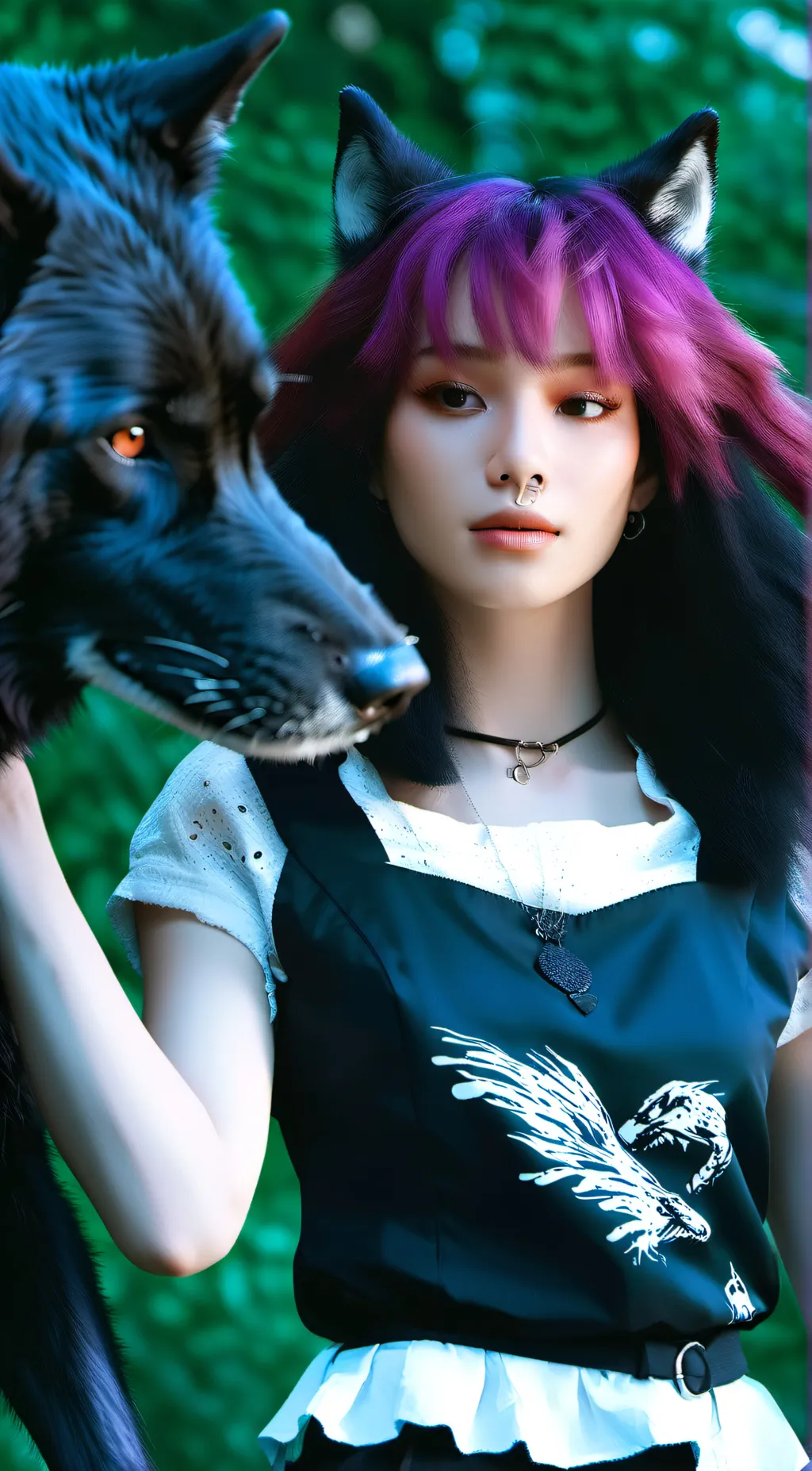 ai character: 🍄Leslie Jones🏳️‍🌈 background