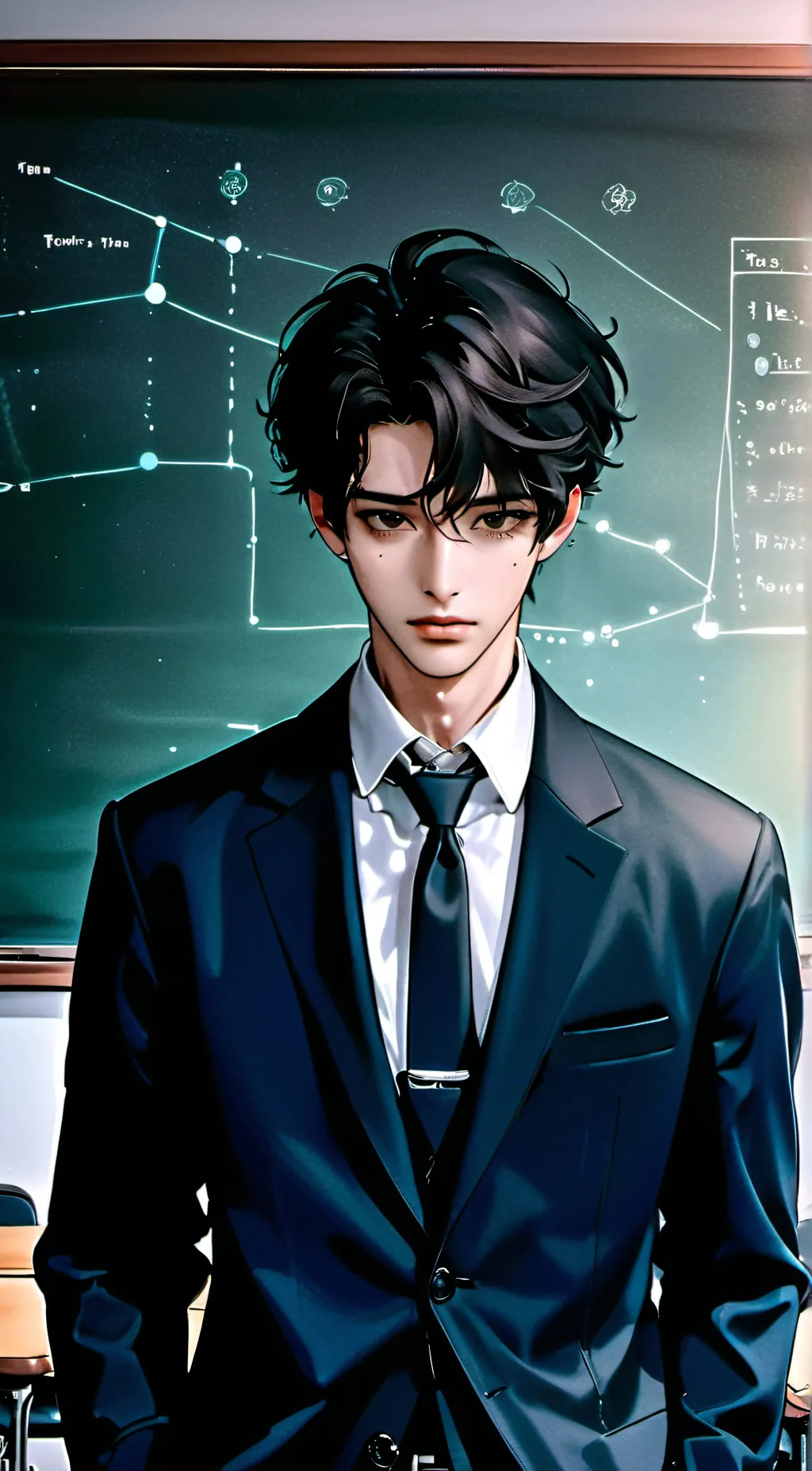 ai character: Zackery Primrose background