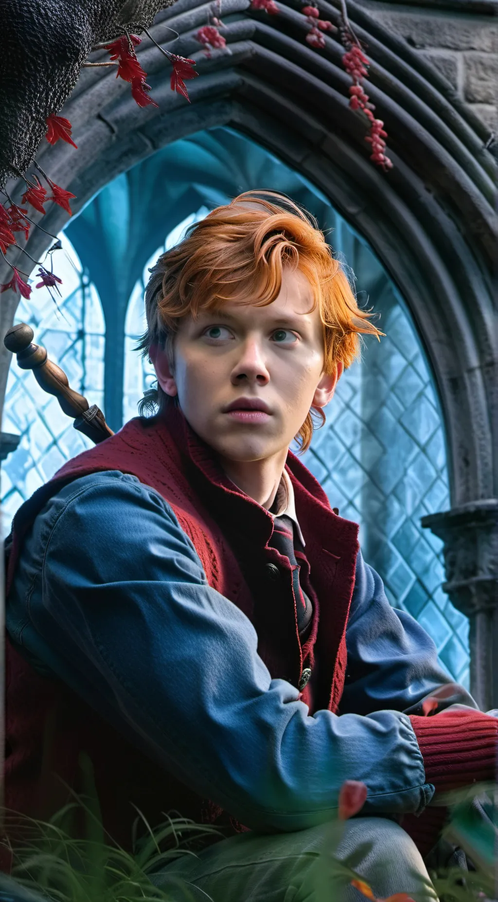 ai character: Ron Weasley❤️‍🔥 background
